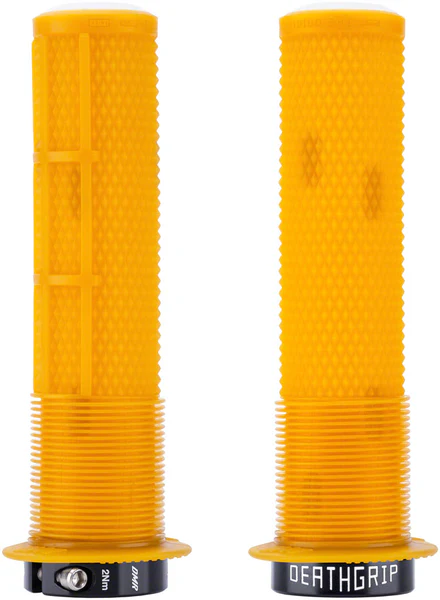 DMR DeathGrip 2 Flanged Grips - Thick, Lock-On, Gum