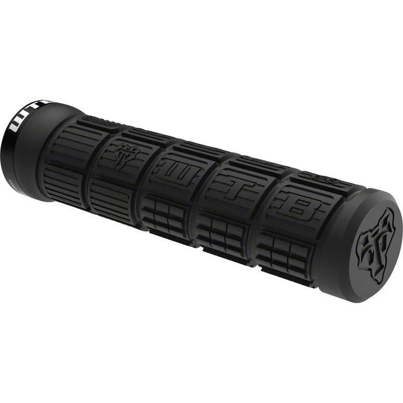 WTB Wafel Grips - Black, Lock-On