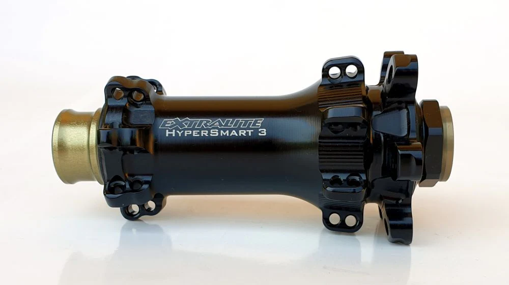 New! Extralite HyperSmart 3 Front Gravel MTB 15x100mm 6-Bolt Disc 24h Hub 65g