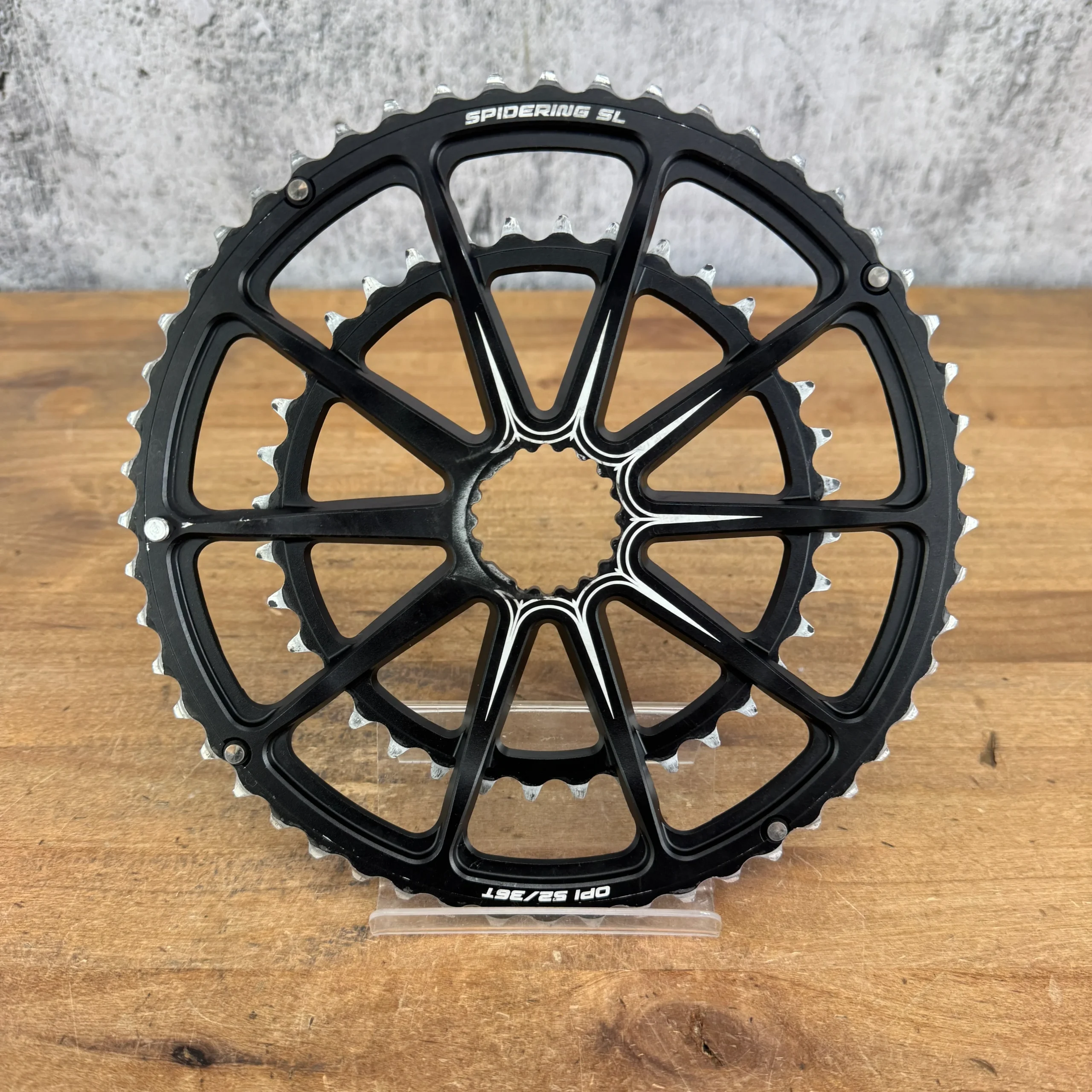 Cannondale Hollowgram SpiderRing SL 10-Arm 52/36t Bike Chainring Set 170g