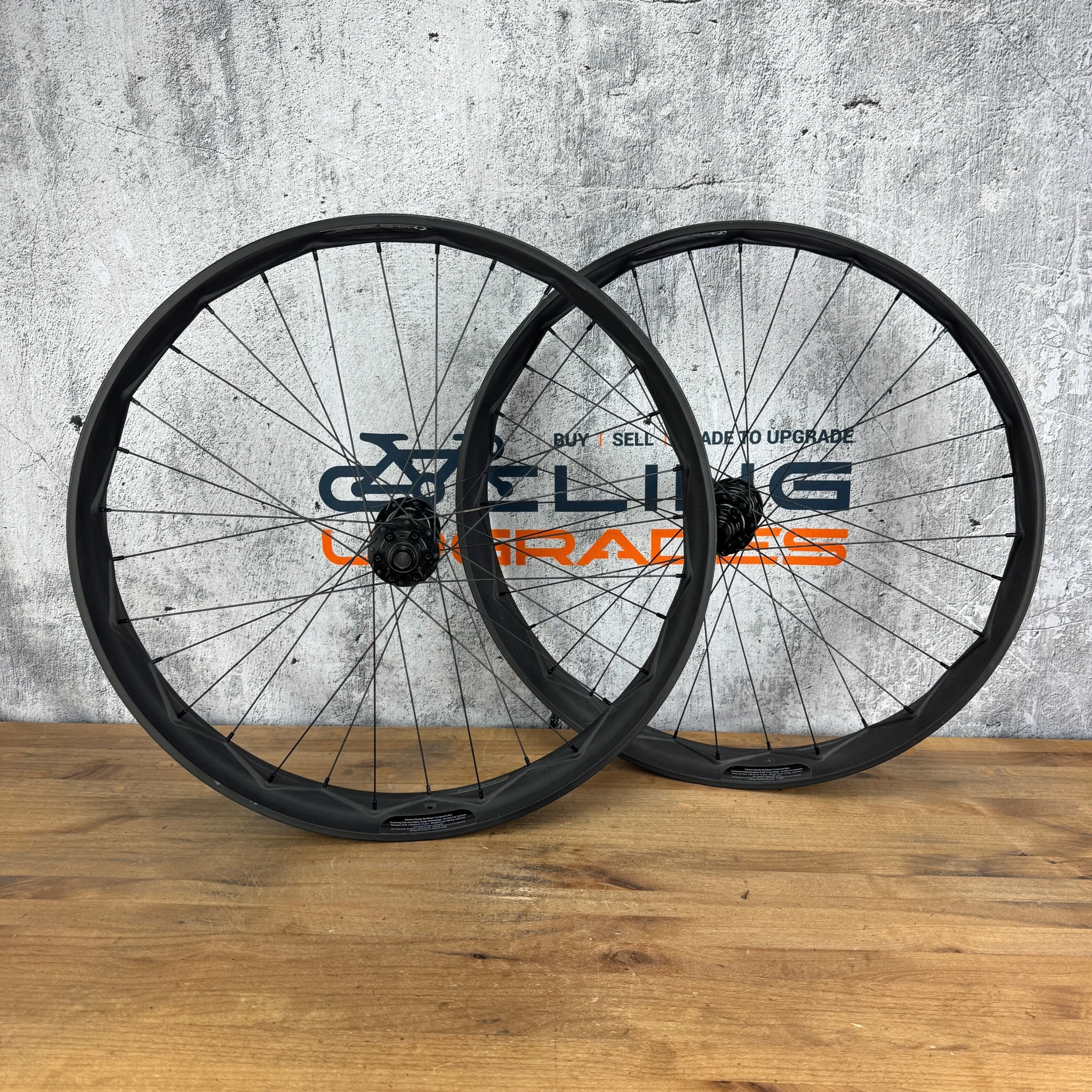 Kuroshio Enso 685 Carbon Tubeless Fat Bike Disc Wheelset 26" Tune Fat King 1734g
