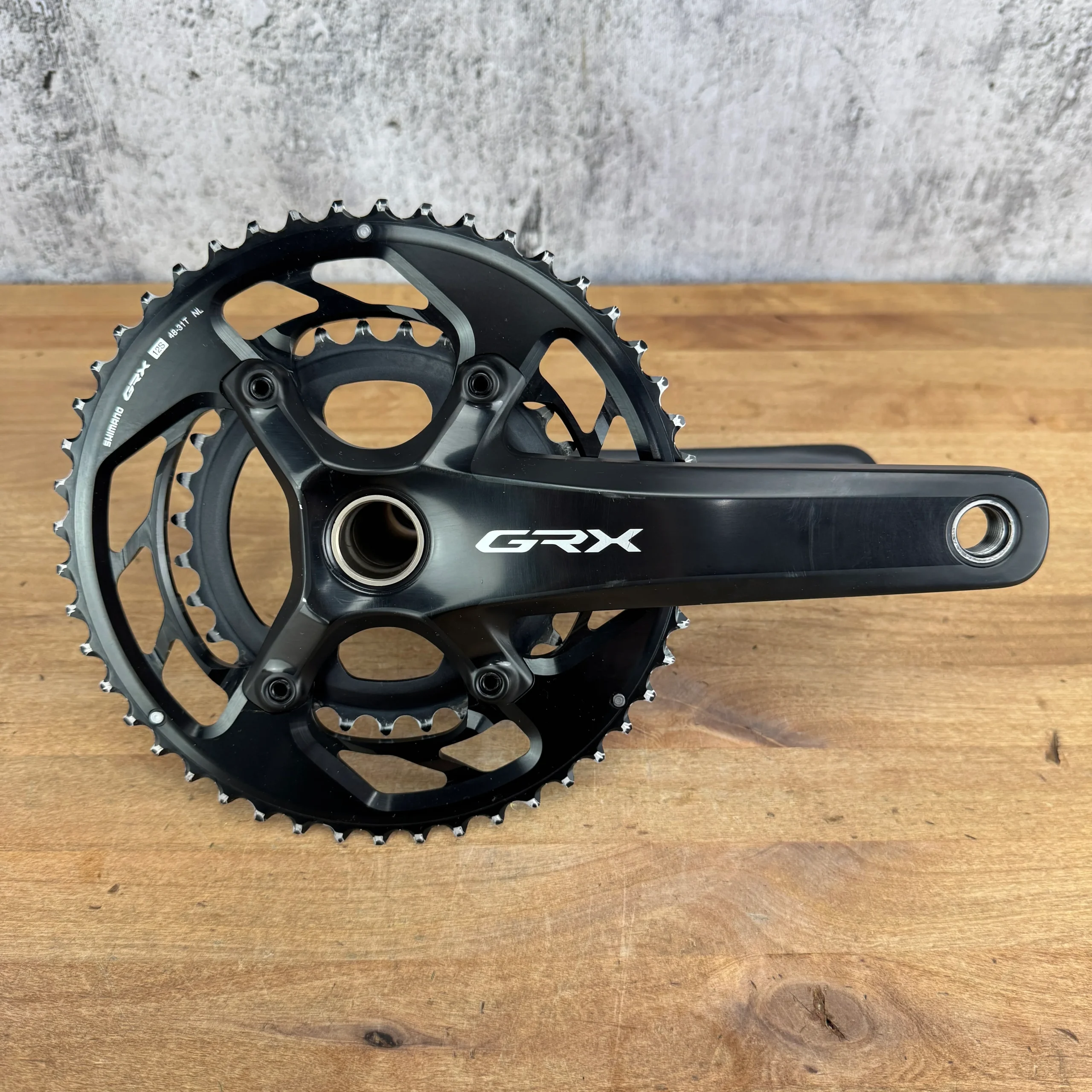 Low Mile! Shimano GRX FC-RX820 12-Speed 172.5mm 48/31t 24mm Crankset