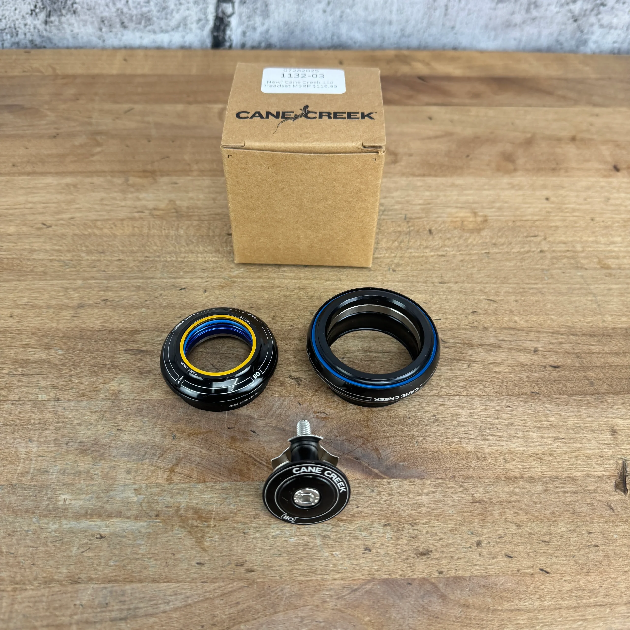 New! Cane Creek 110 Premium BAA0762K 44/40 Tapered Headset Black