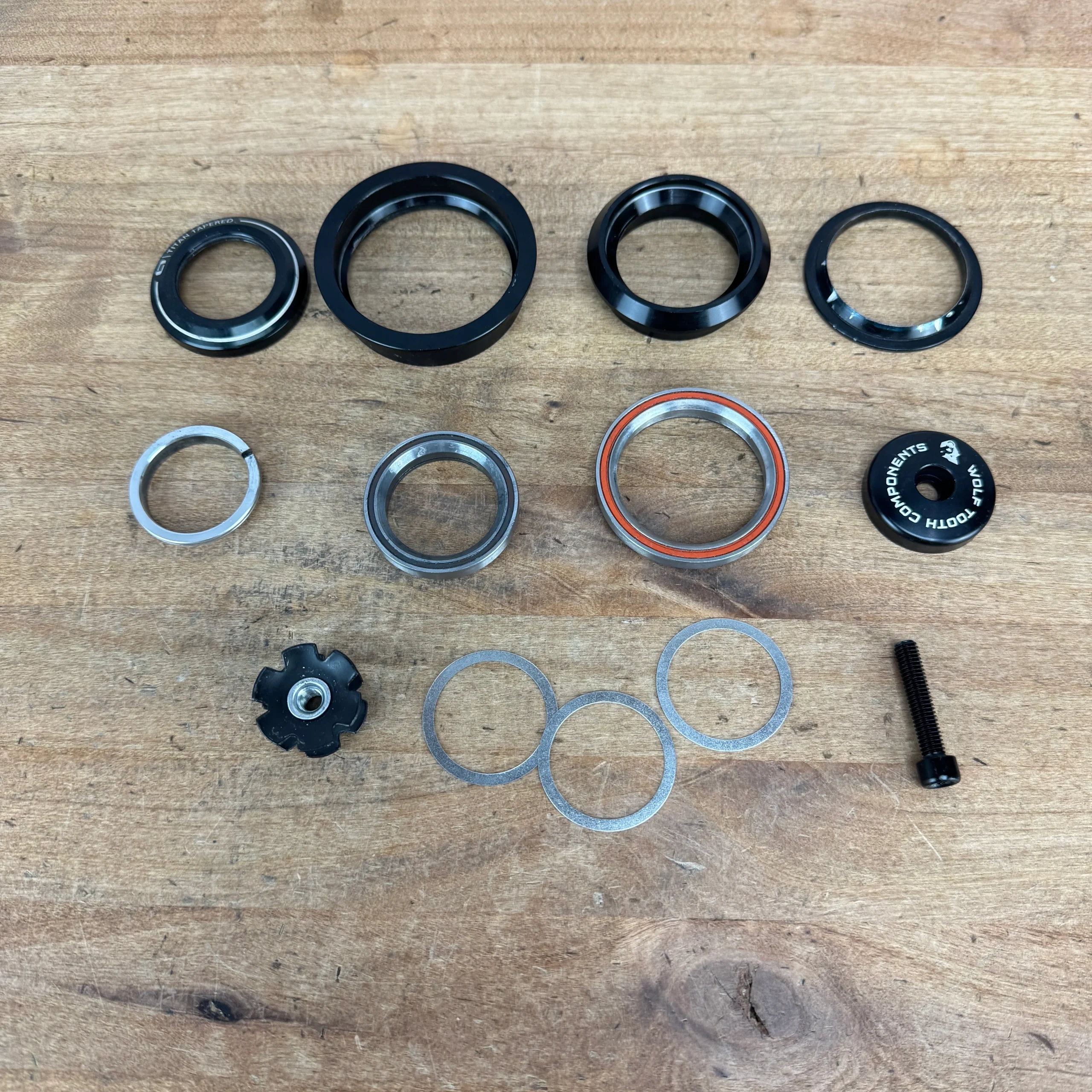 Mondraker MONP-099-19105 Geo Kit for Headtube 130mm + Titan Tapered Headset