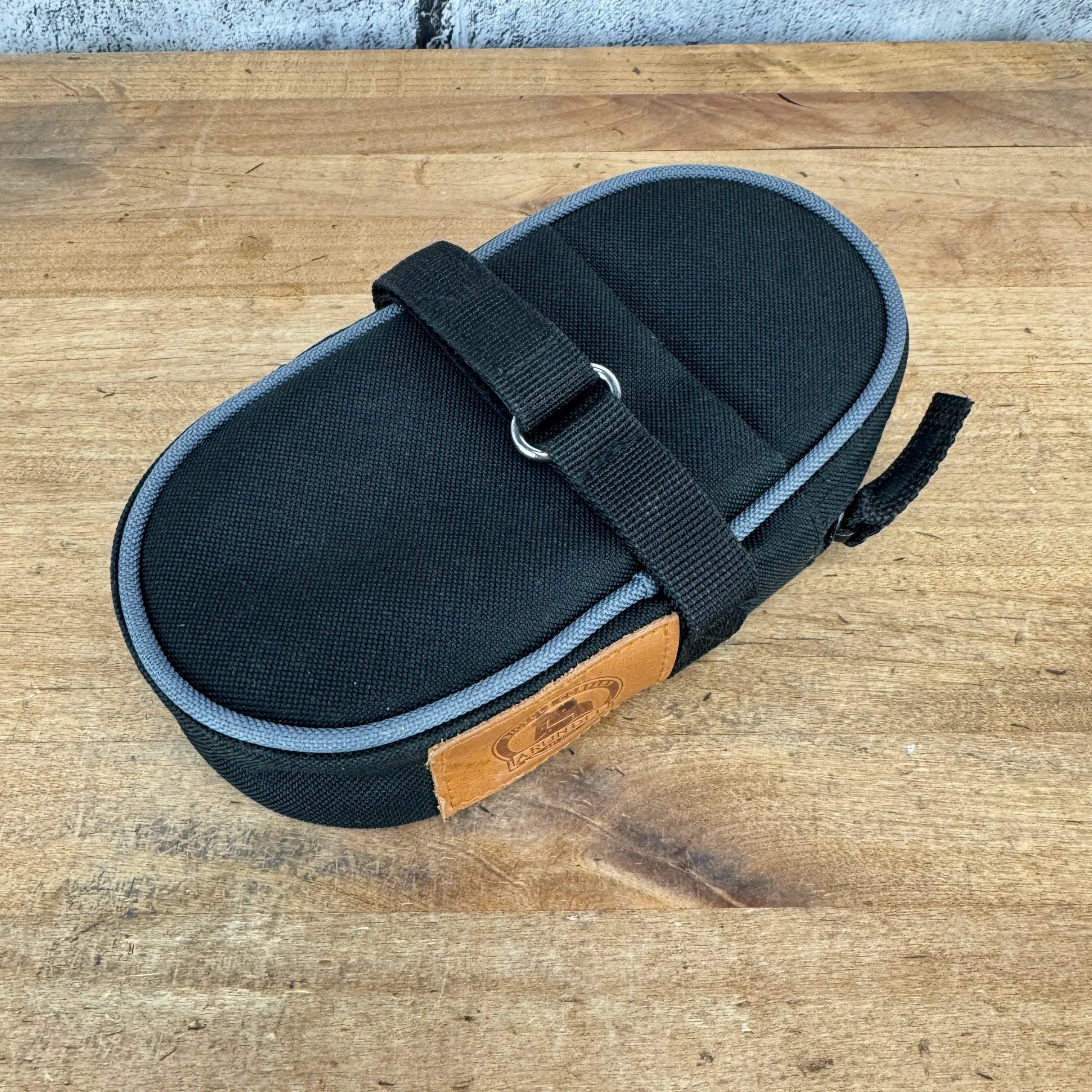New! Arundel Tubi CorduraCompact Storage Saddle Seat Bag Black 120g