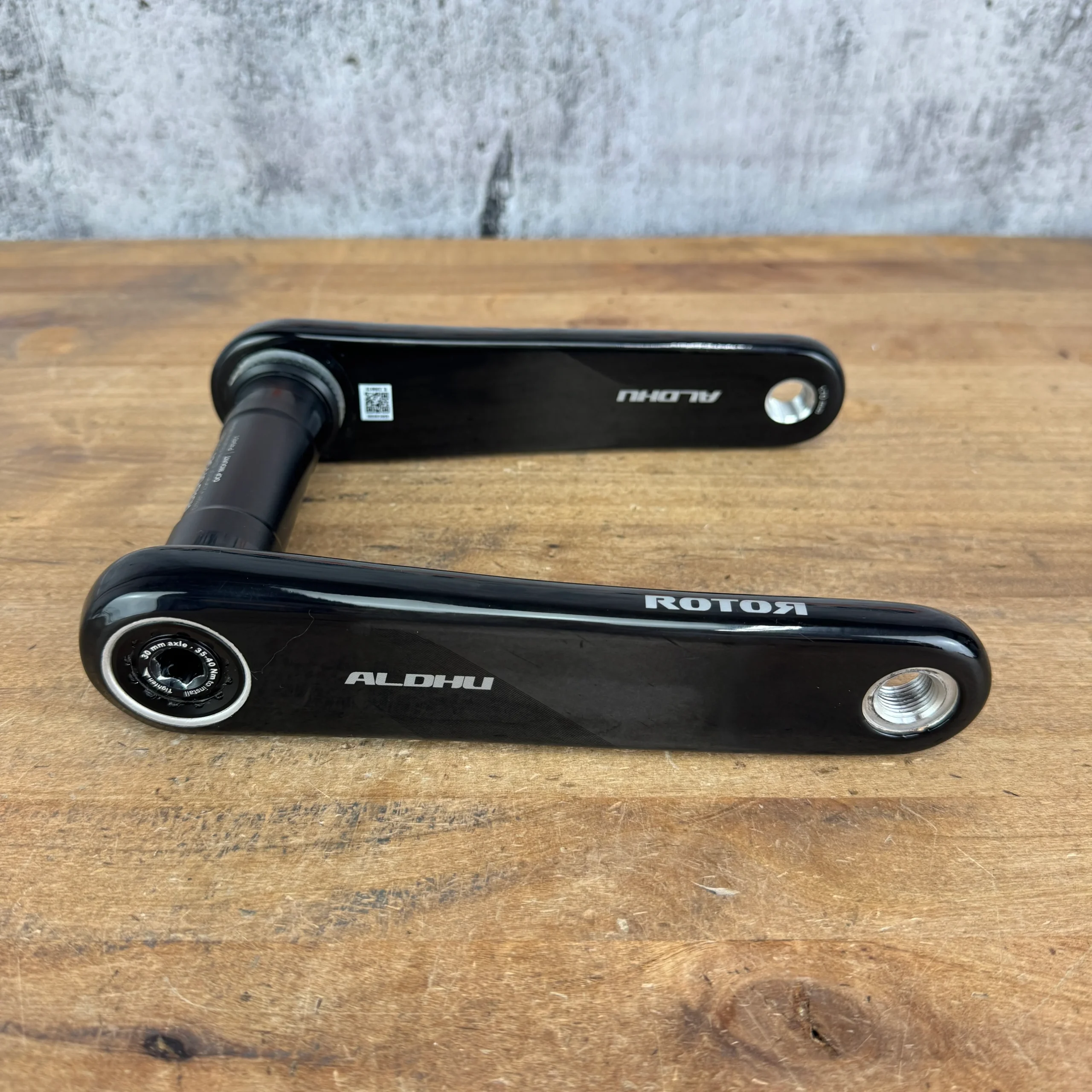 Rotor Aldhu Carbon OCP Direct Mount 30mm Road Axle 170mm Bike Crankset 370g