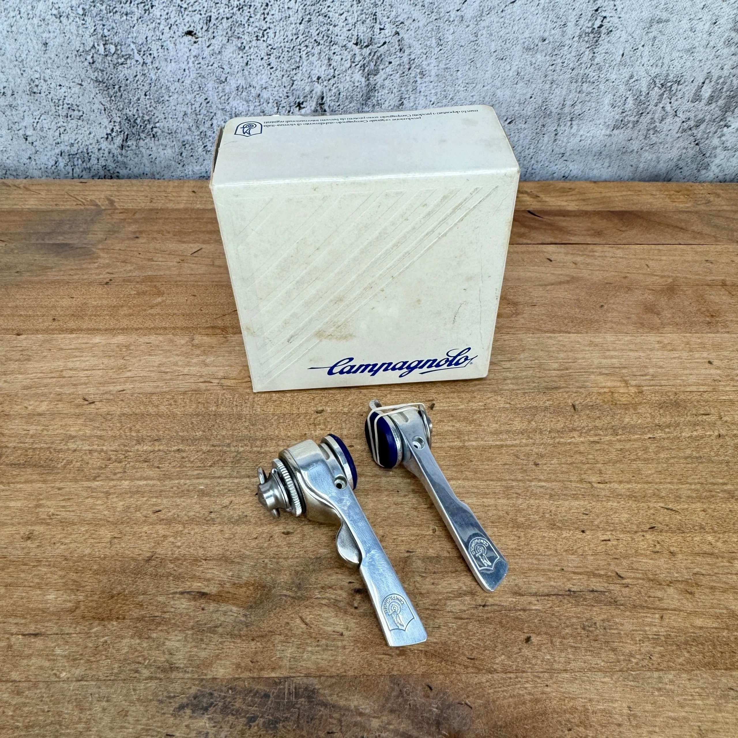 New Takeoff! Campagnolo C-Record Syncro 6/7-Speed Downtube Mechanical Shifters