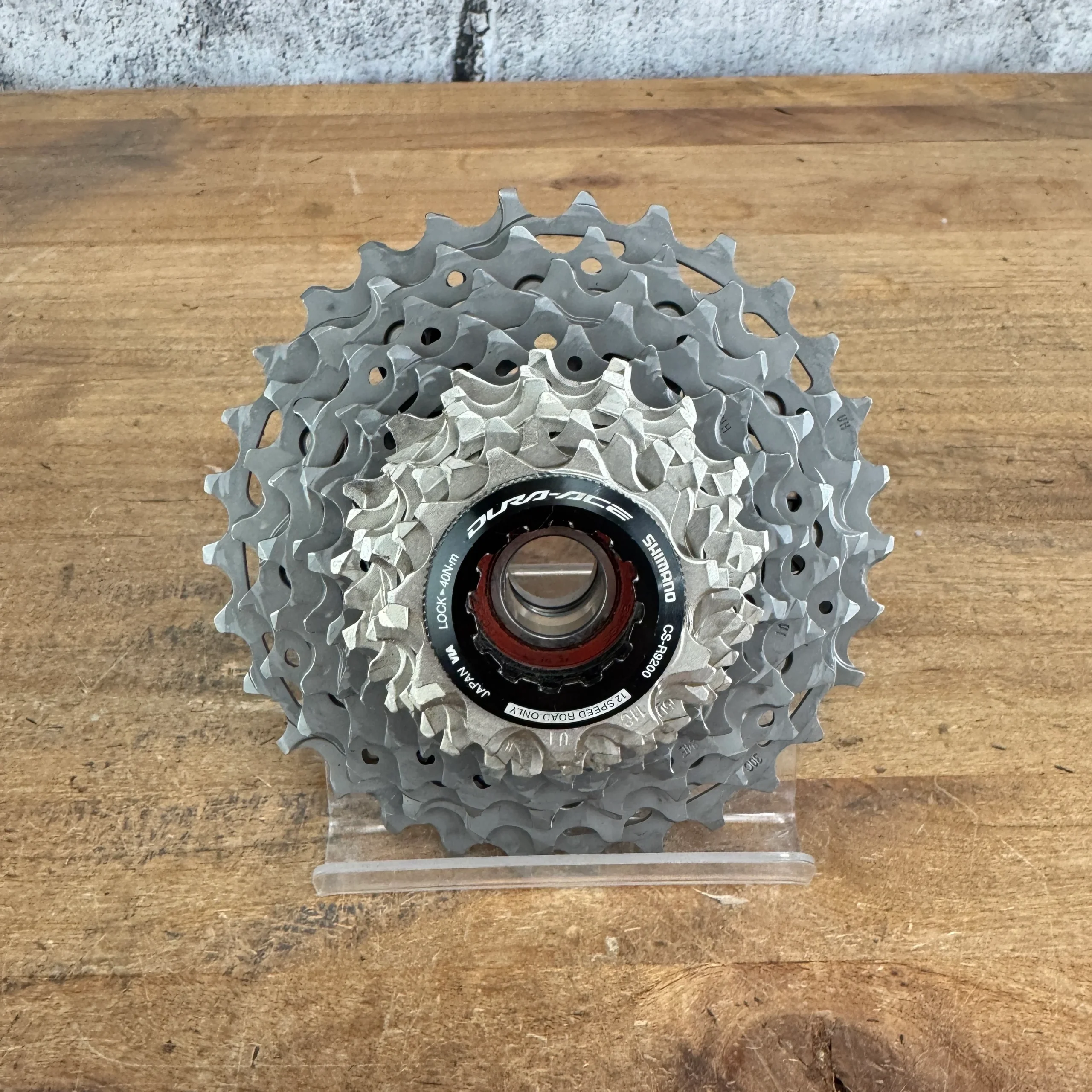 Low Mile! Shimano Dura Ace CS-R9200 11-30t 12-Speed Bike Cassette 224g