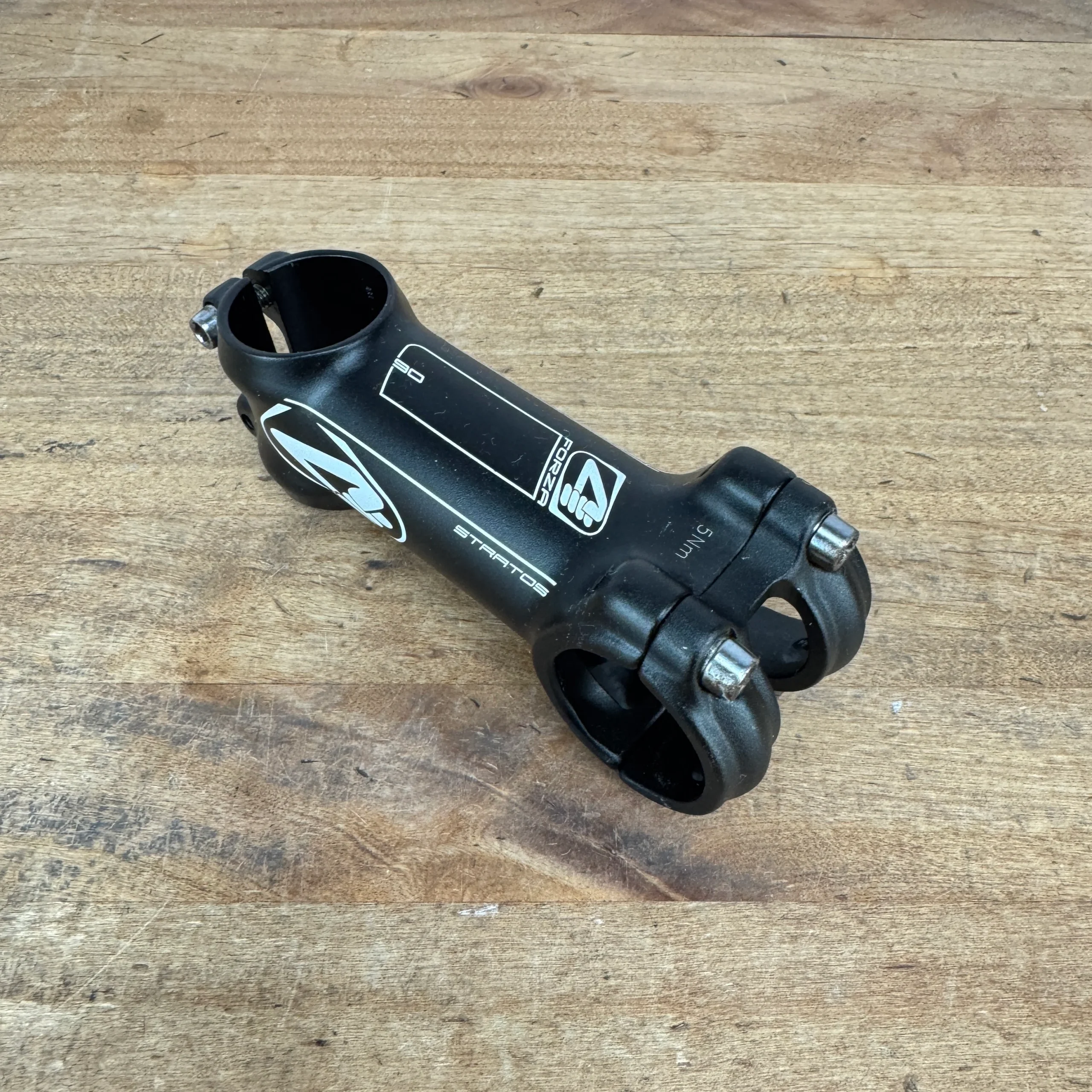 Forza Stratos 90mm Alloy 31.8mm ±7 Degree Stem 1 1/8" 134g