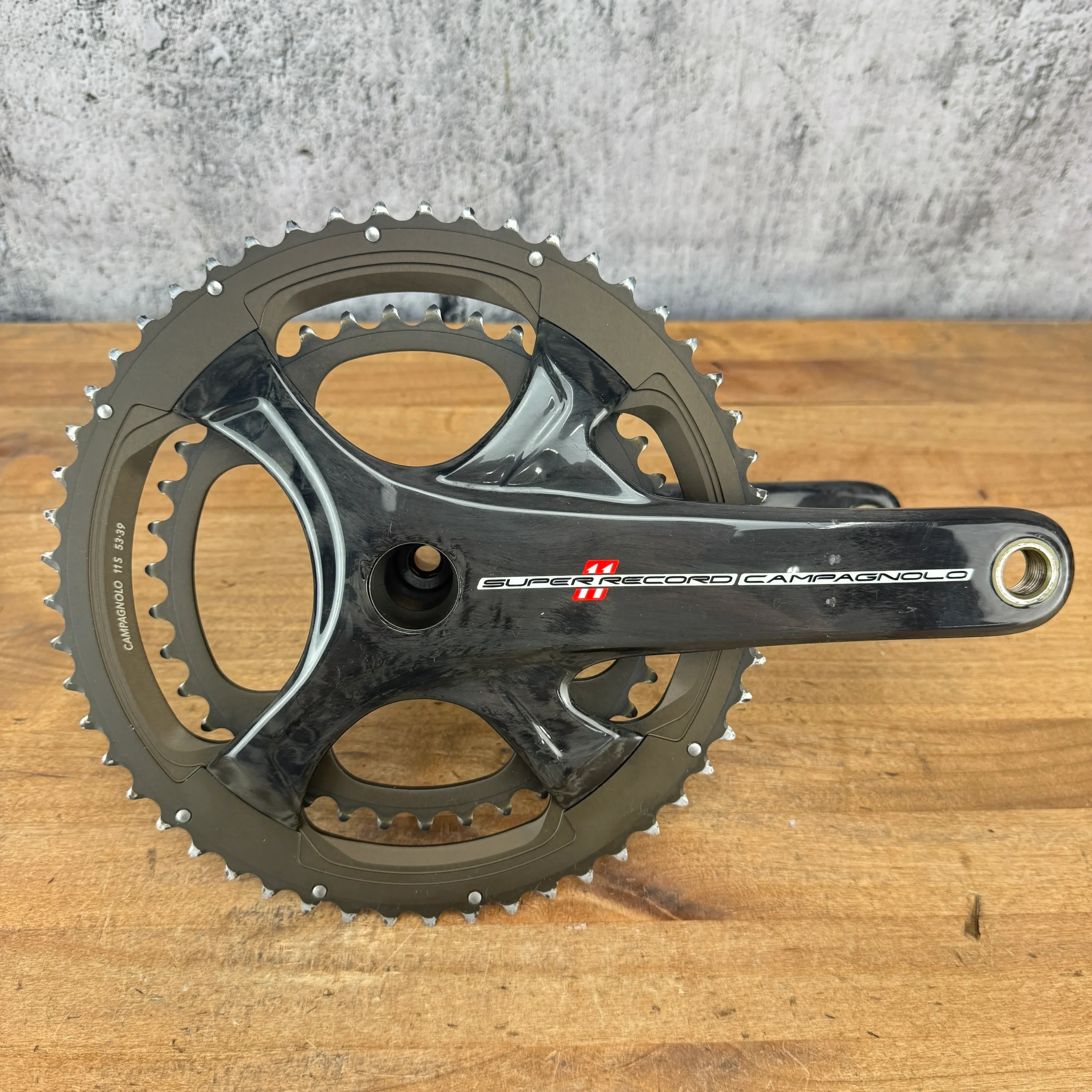 Campagnolo Super Record 11 Carbon CULT Ceramic 11-Speed 172.5mm 53/39t Crankset