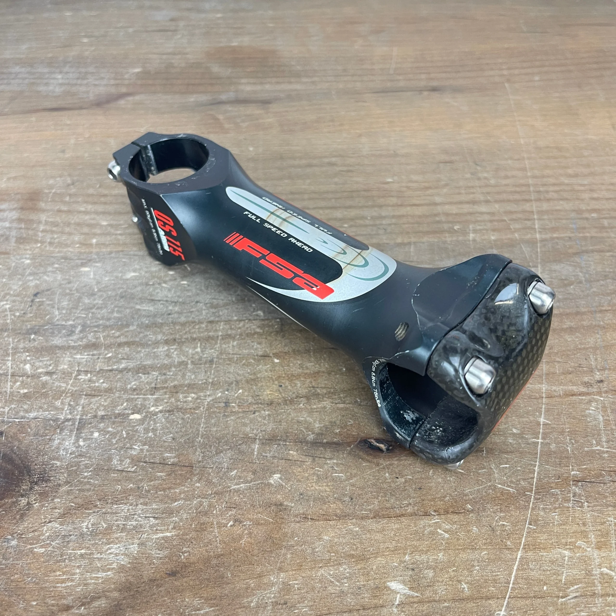 FSA OS115 35mm Stack 120mm ±6 Degree Alloy Road Bike Stem 149g