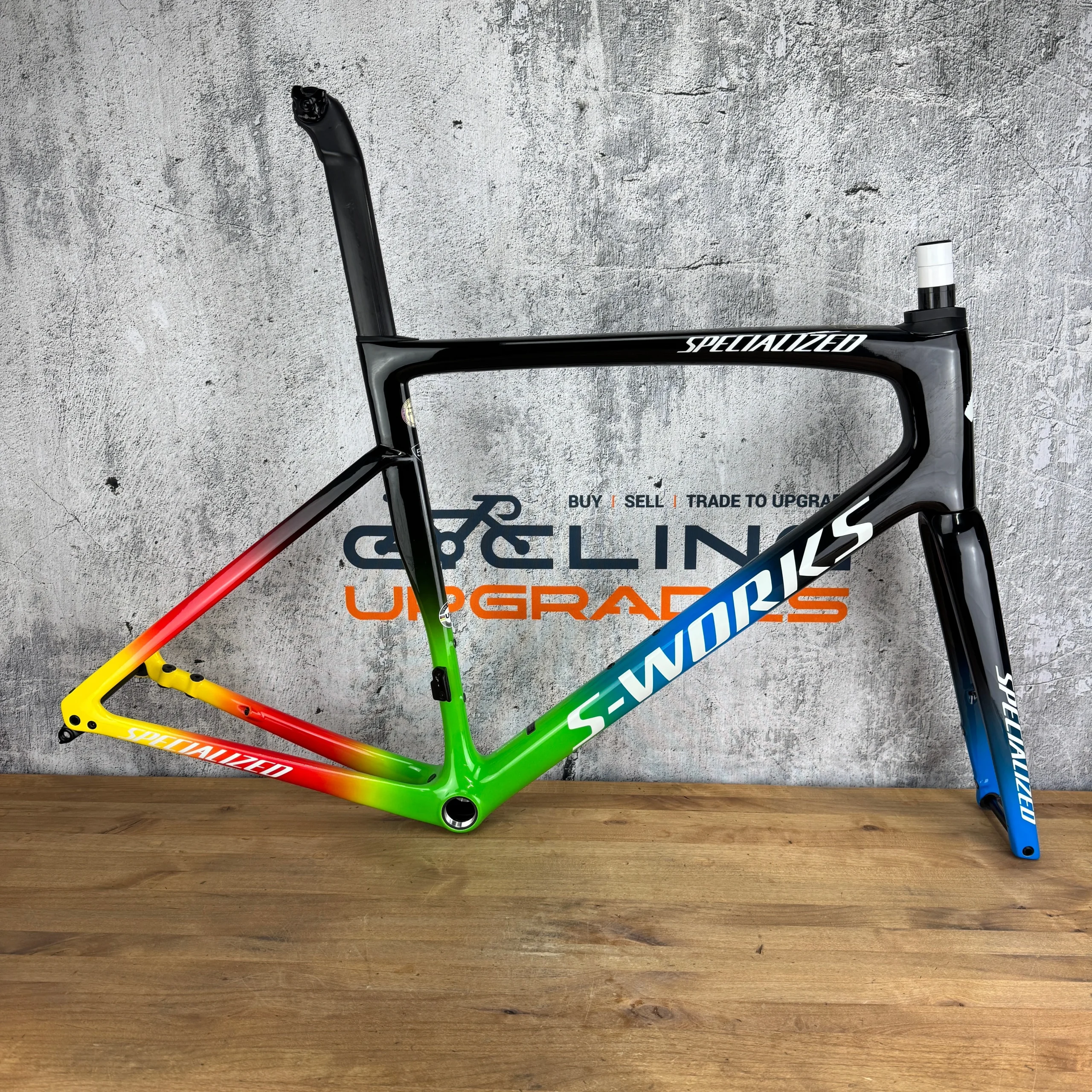 Mint! Specialized S-Works Tarmac SL7 World Championship LTD 58cm Carbon Frameset