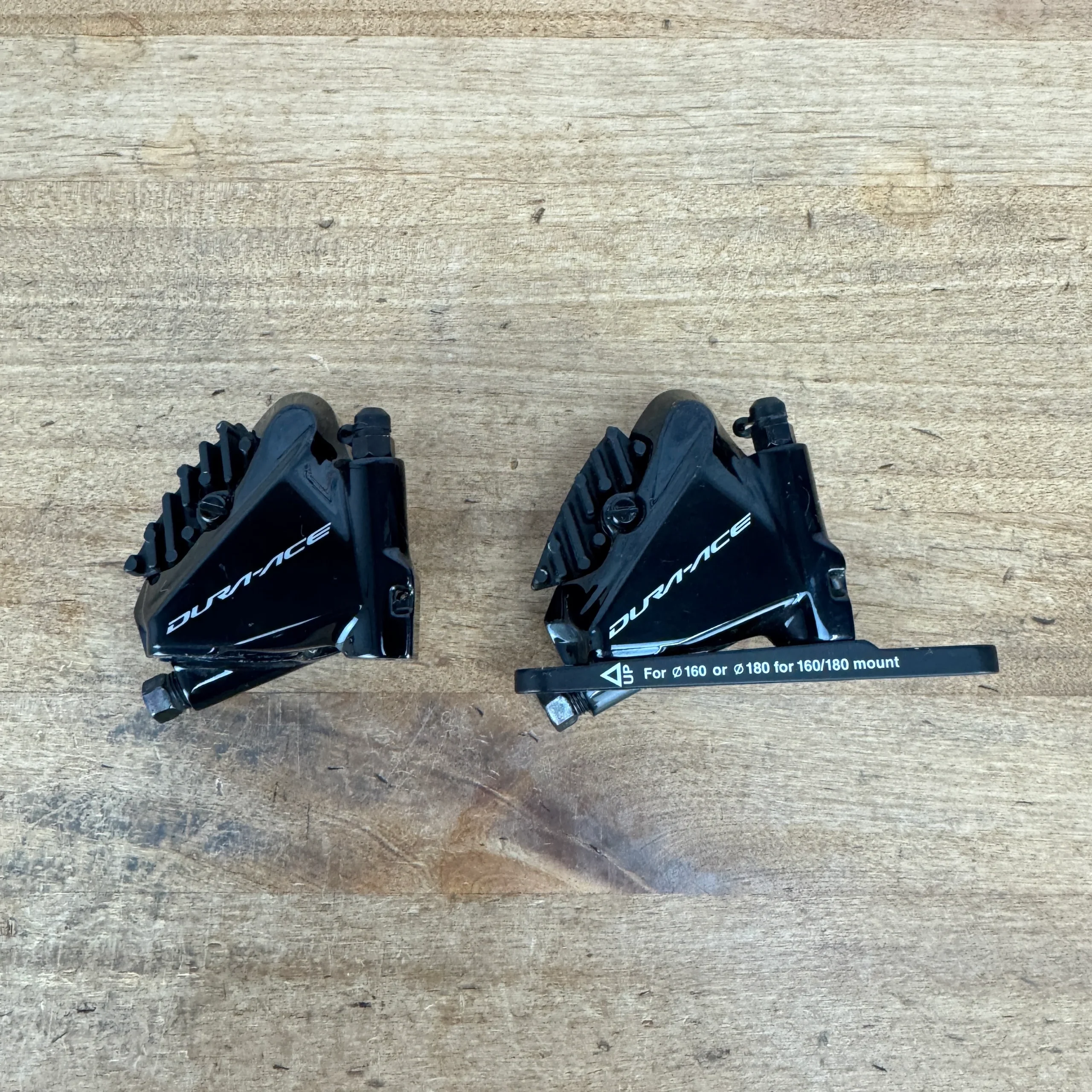 Low Mile! Shimano Dura-Ace BR-R9170 Hydraulid Disc Brake Calipers New Brake Pads