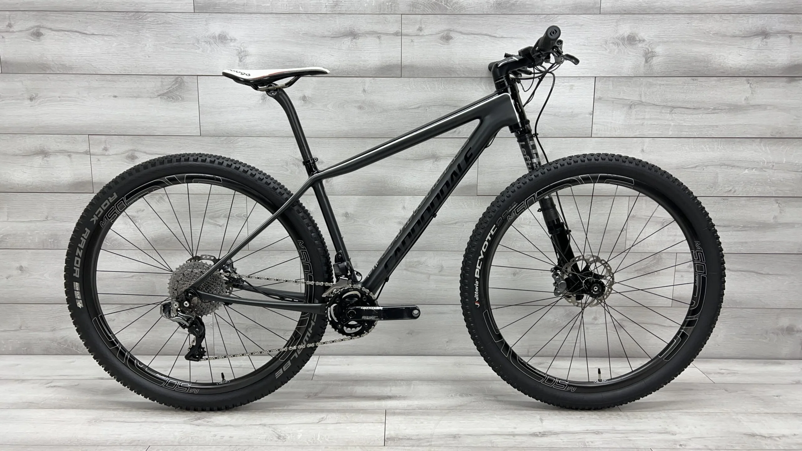 2015 Cannondale F-Si Carbon Black Inc.Mountain Bike - Medium