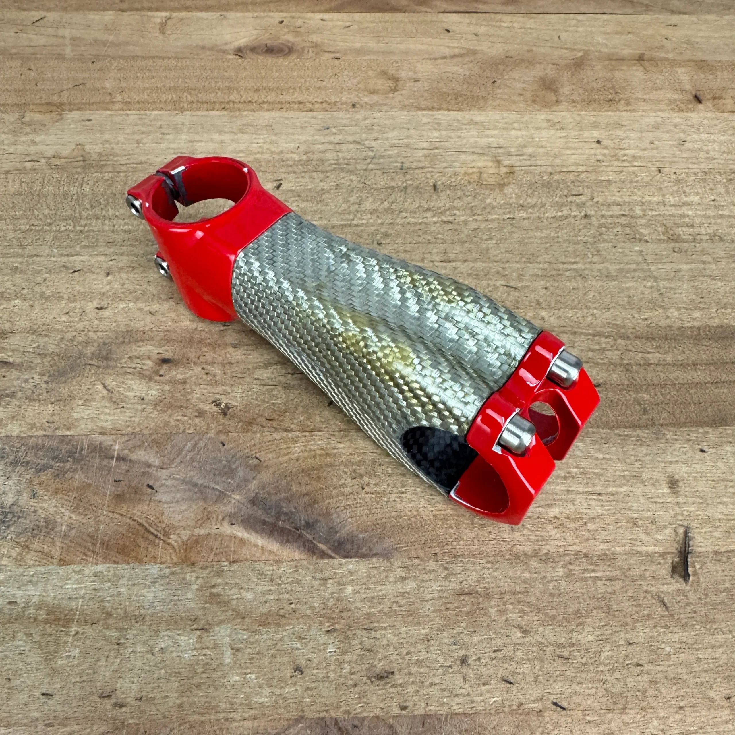 Opera by Pinarello Carbon 110mm ±6 Degree 31.8mm Red Bike Stem 1 1/8" 182g
