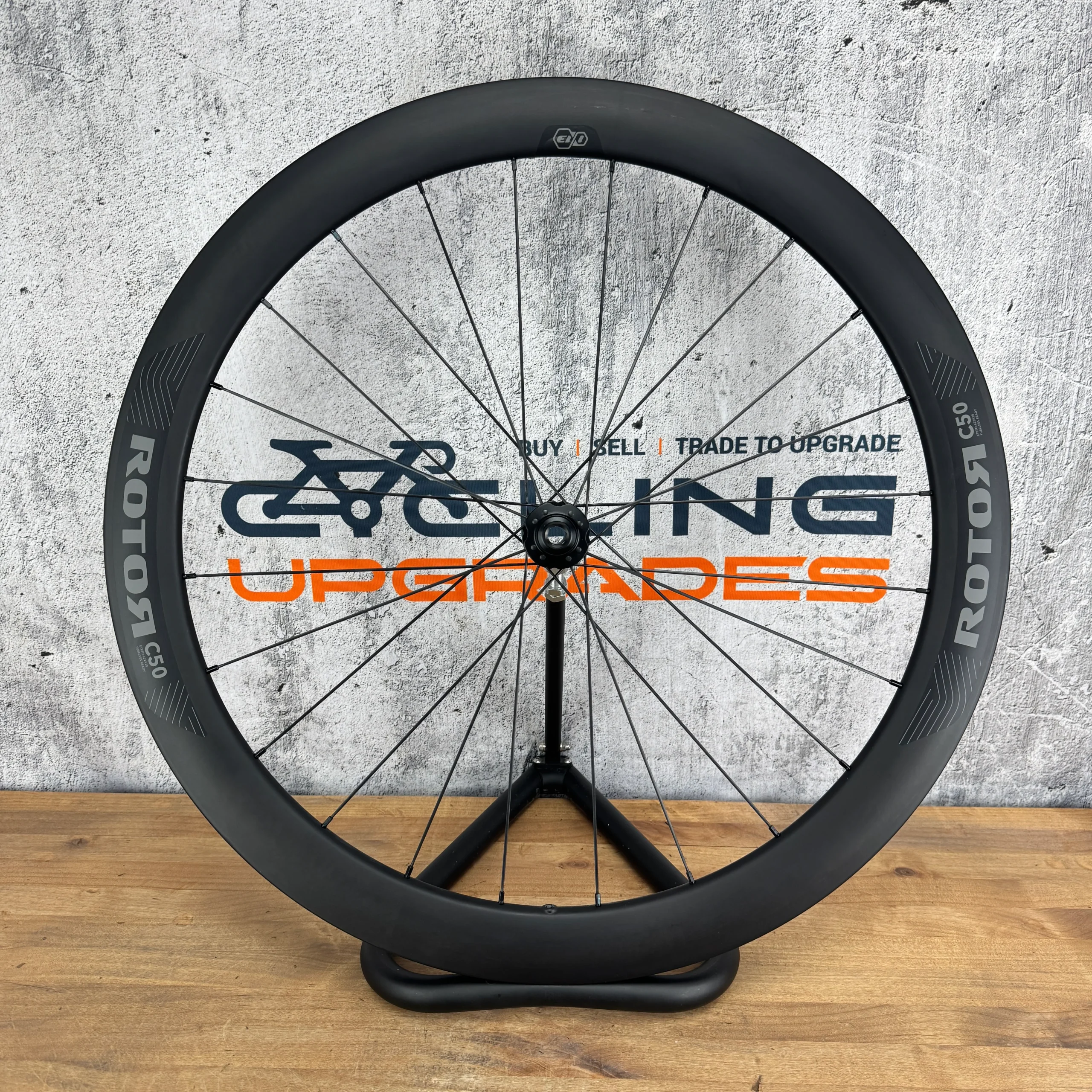 Rotor C50 Carbon Tubeless Disc Brake Front Wheel 700c 760g