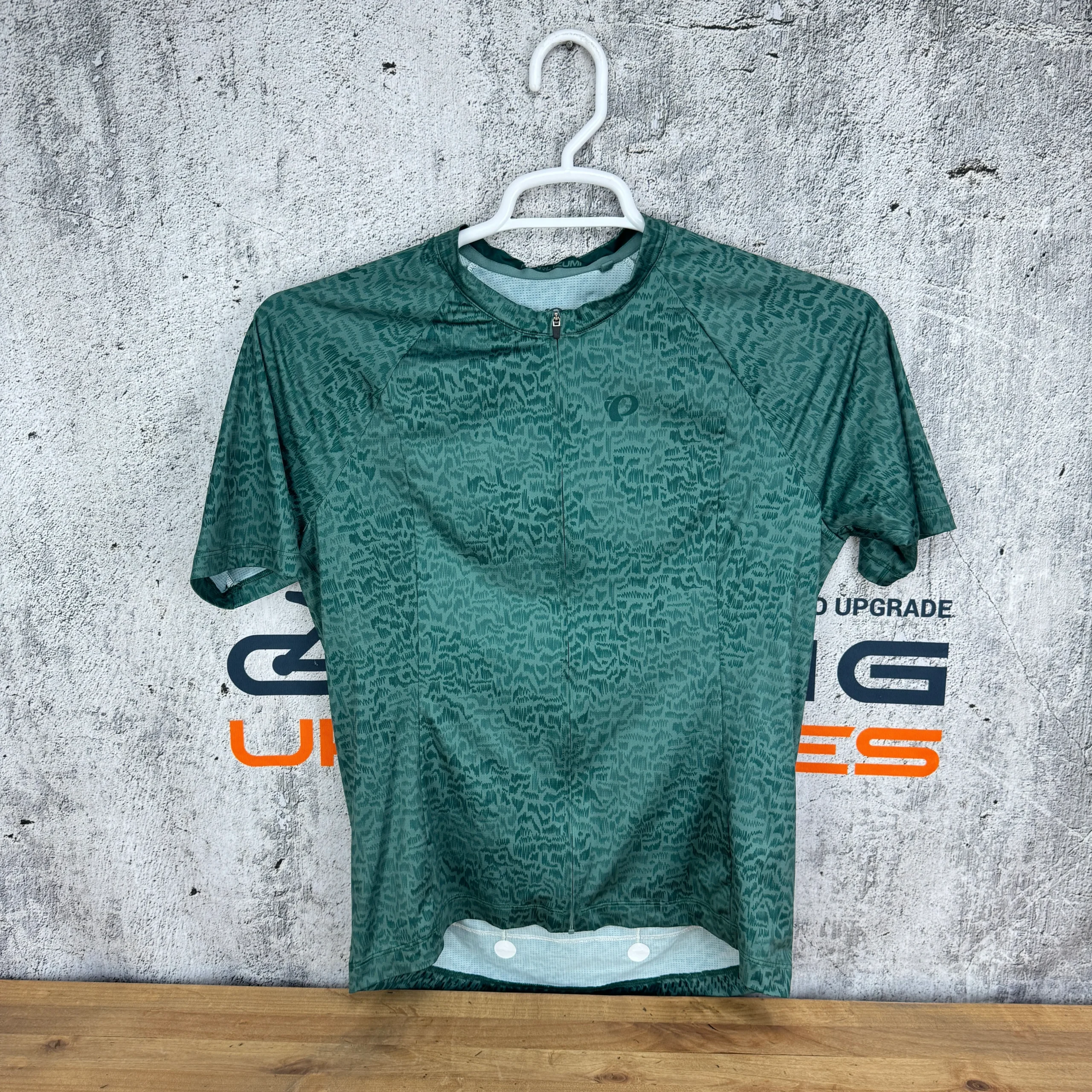 Ridden Once! Pearl iZumi Pro Short Sleeve Men's Large Cycling Jersey Green