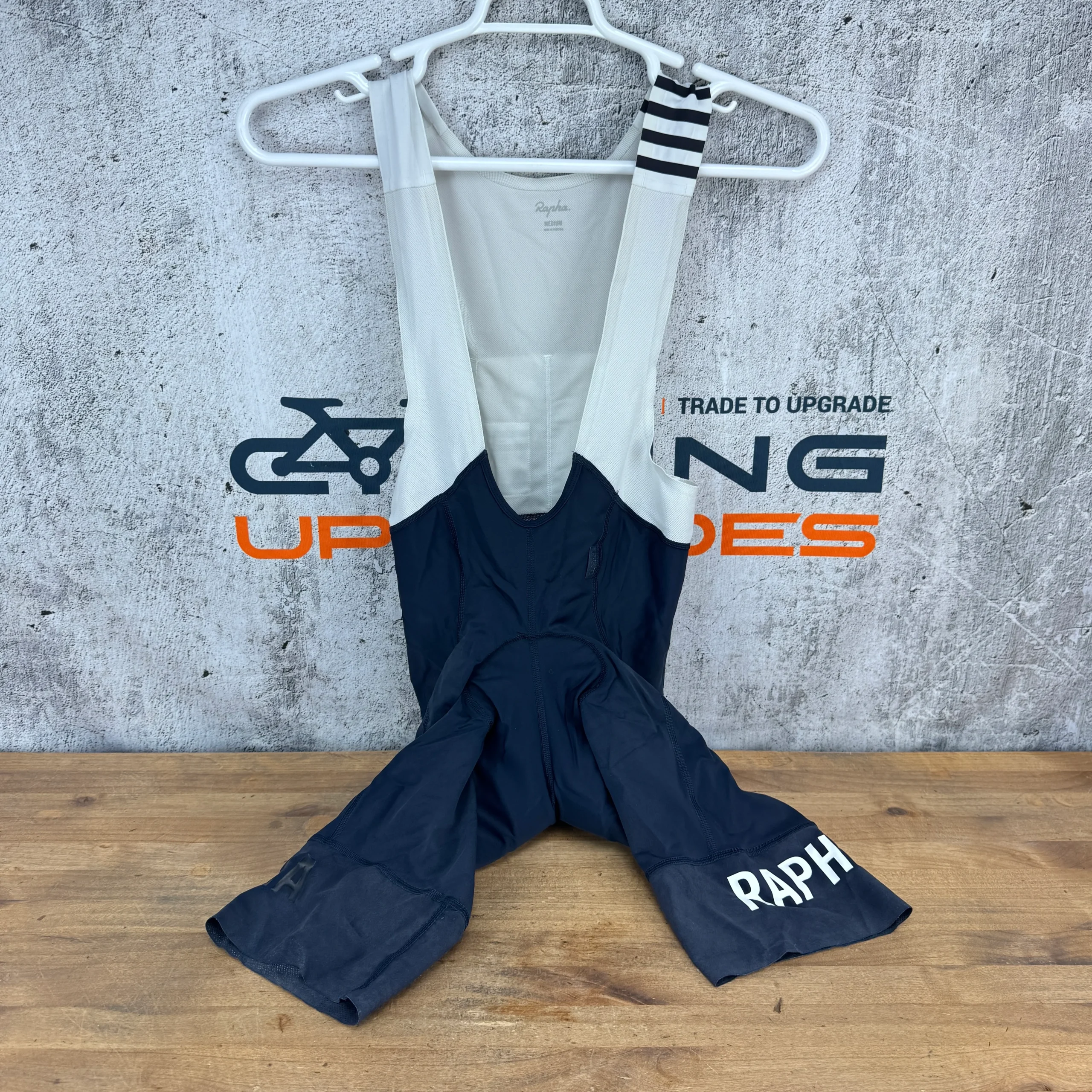 Rapha Pro Team II Long Men's Medium Navy Cycling Bib Shorts