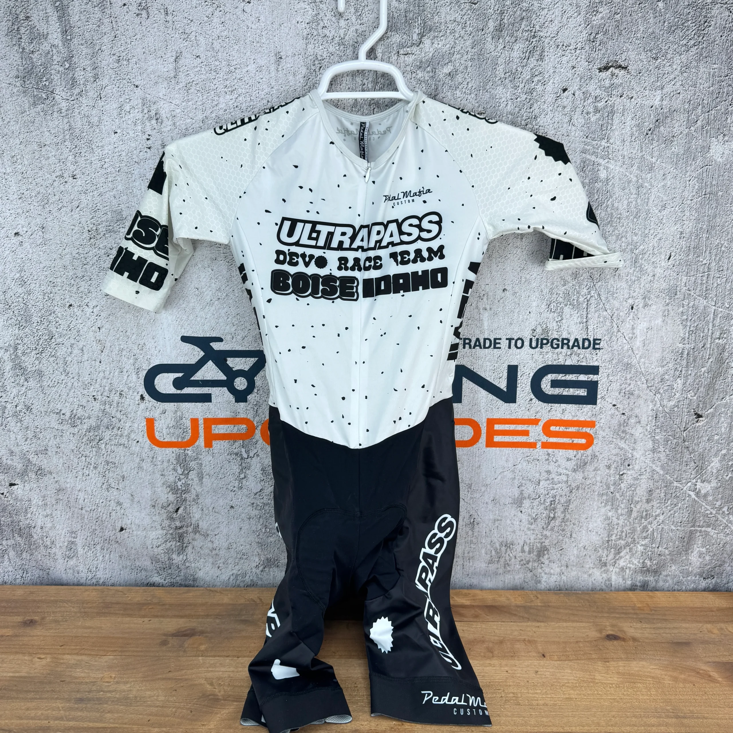 Pedal Mafia 3 Pocket Road Suit Men's XXS Cycling Jersey Skinsuit