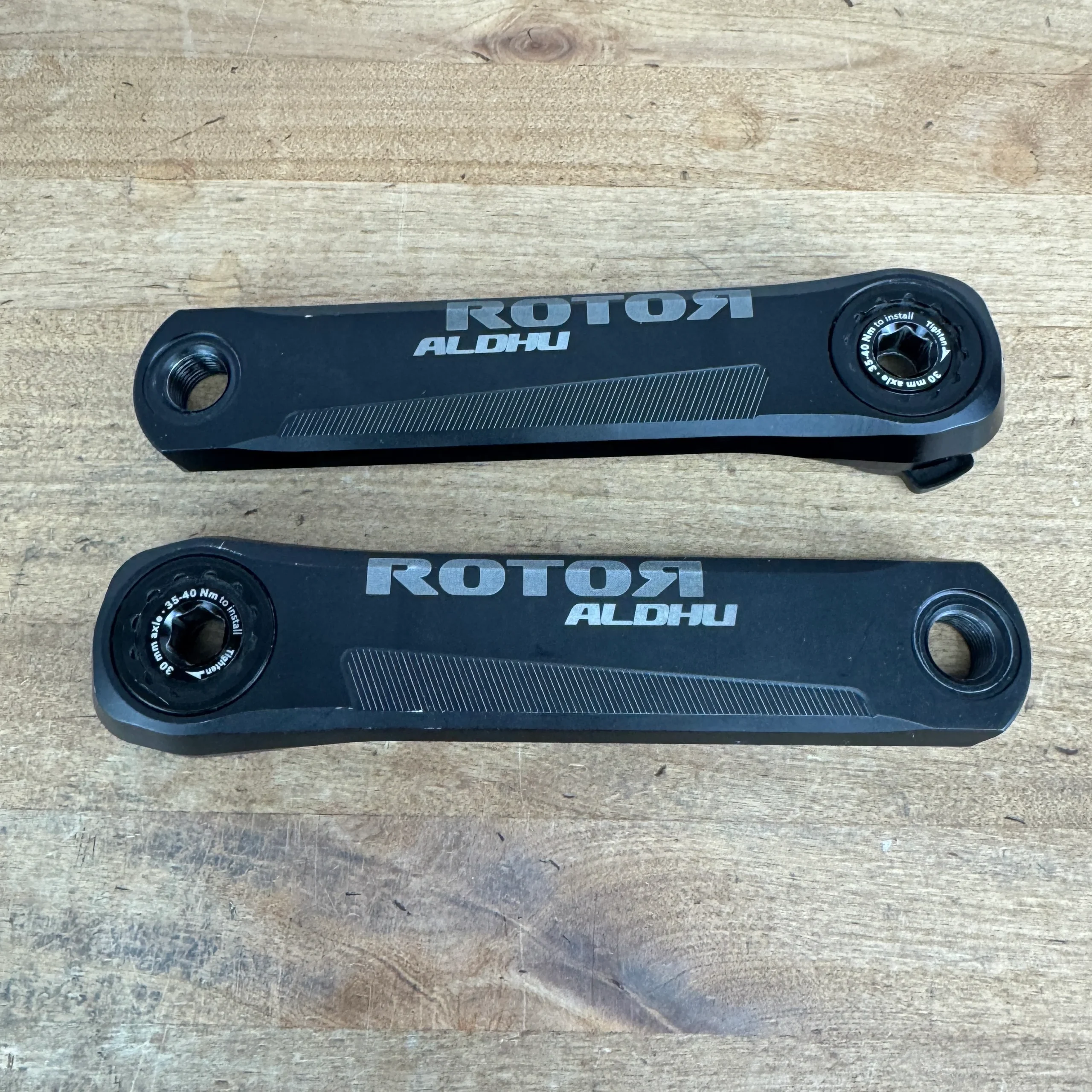 Rotor Aldhu 155mm Alloy Bike Crankset Crank Arms for 30mm Spindles 316g