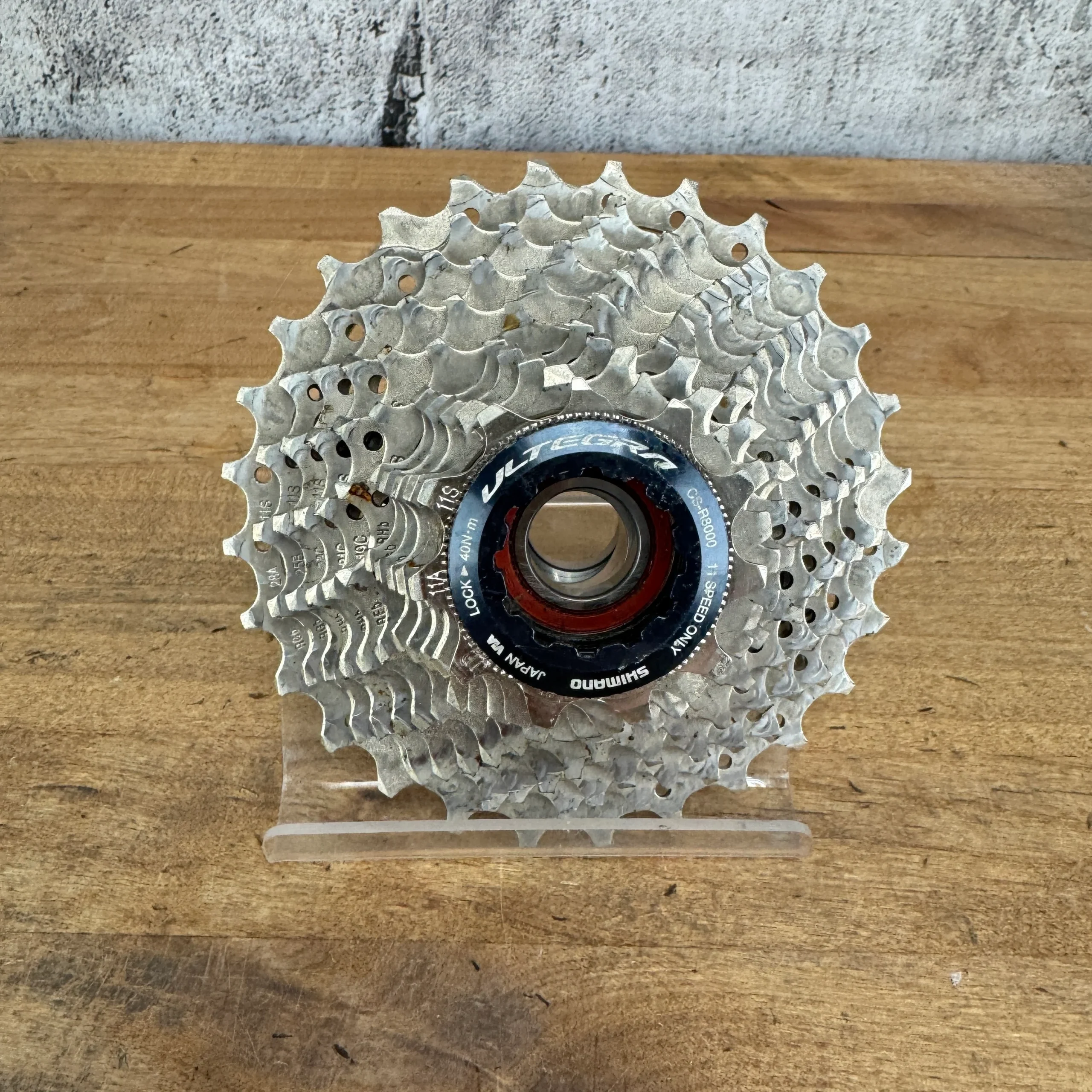 Shimano Ultegra CS-R8000 11-28t 11-Speed Bike Cassette "Typical Wear" 247g
