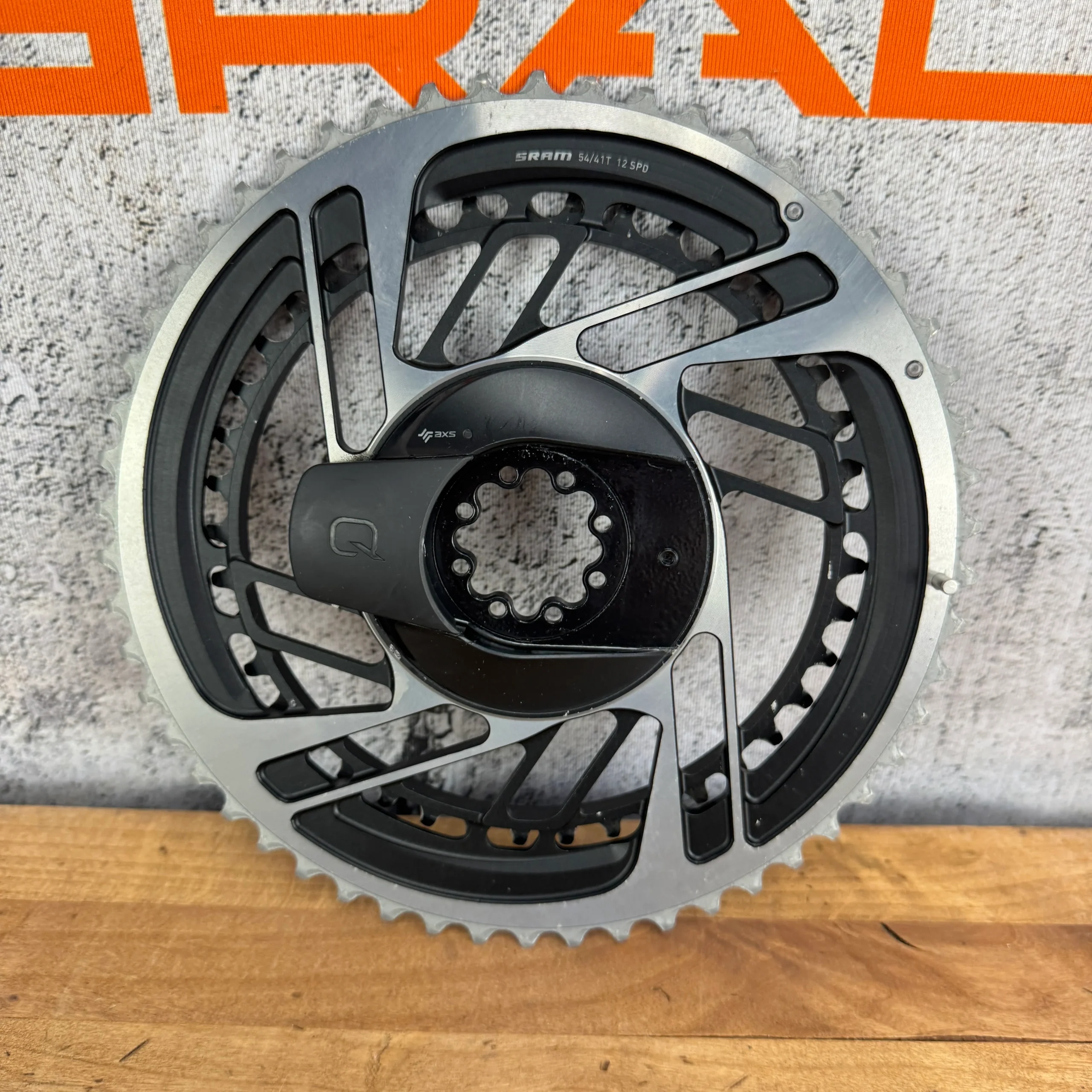Low Mile! SRAM Red AXS D1 54/41t 12-Speed Power Meter Chainring Set 308g