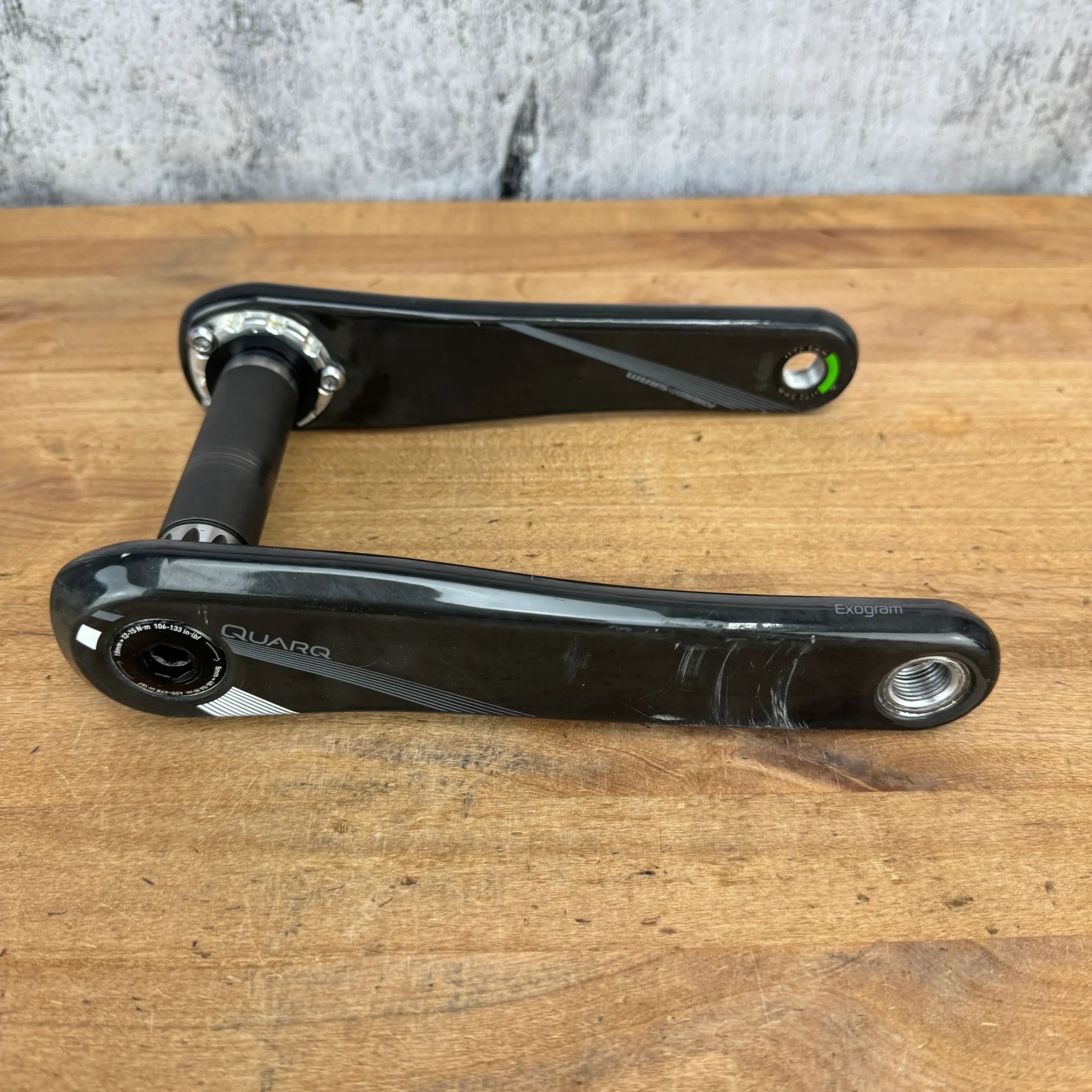 SRAM Quarq Exogram Carbon 172.5mm GXP 3-Bolt Bike Crank Arms 432g
