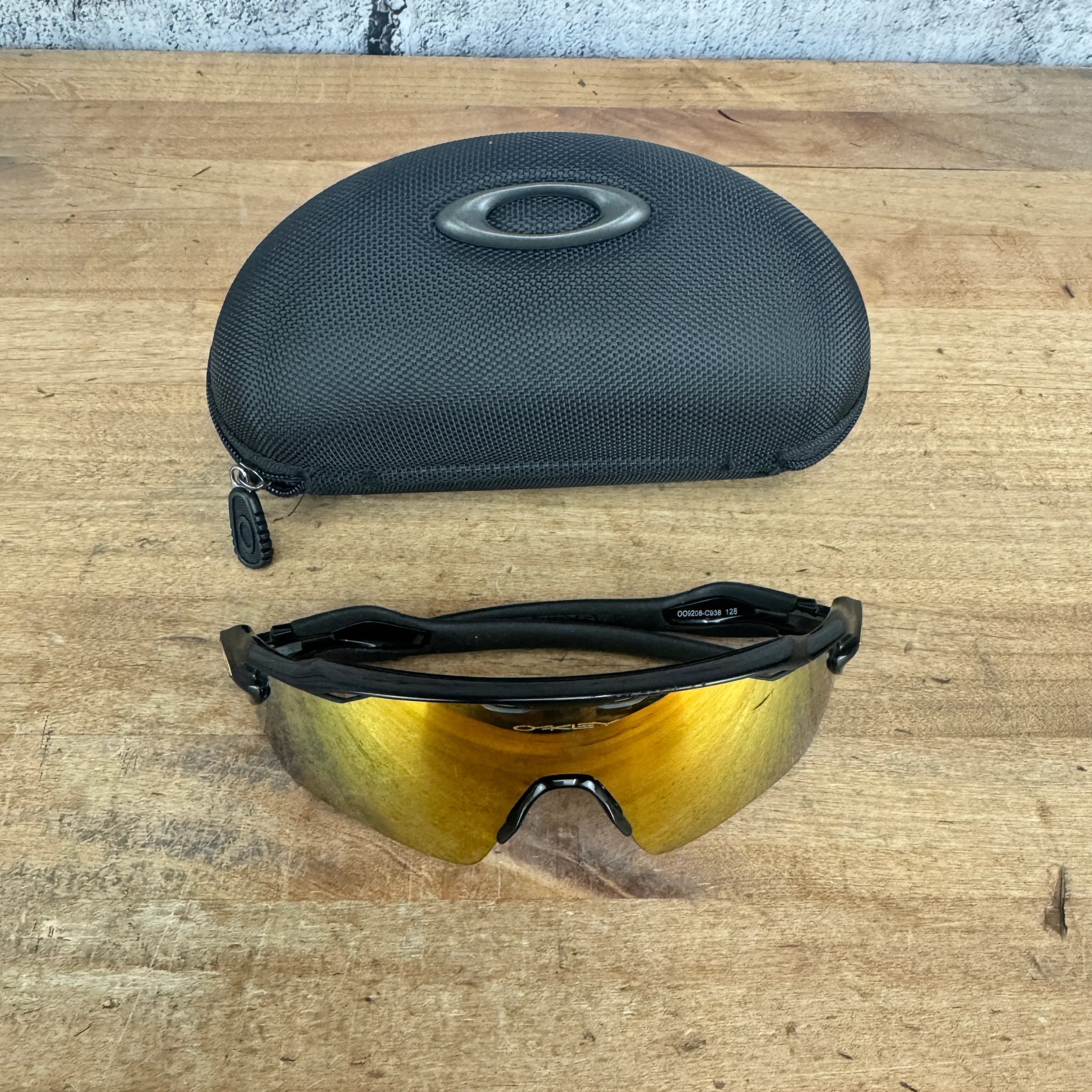 Oakley Radar EV Fire Iridium Prizm Lens Cycling Sunglasses