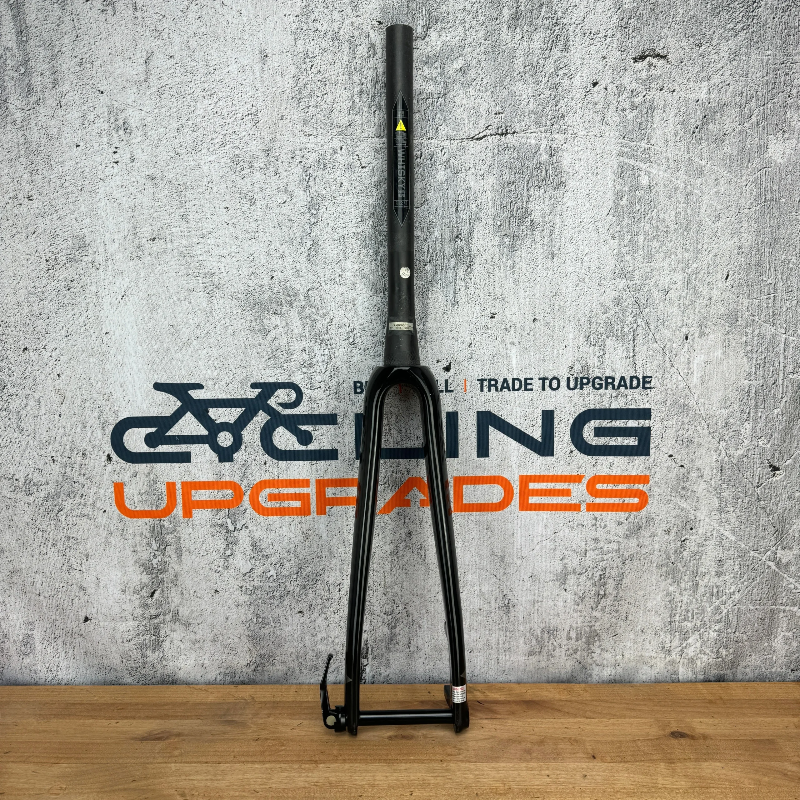 New! Whisky No.9 Road CX Carbon Tapered Post Mount Disc Fork 43mm 15mm x 100mm