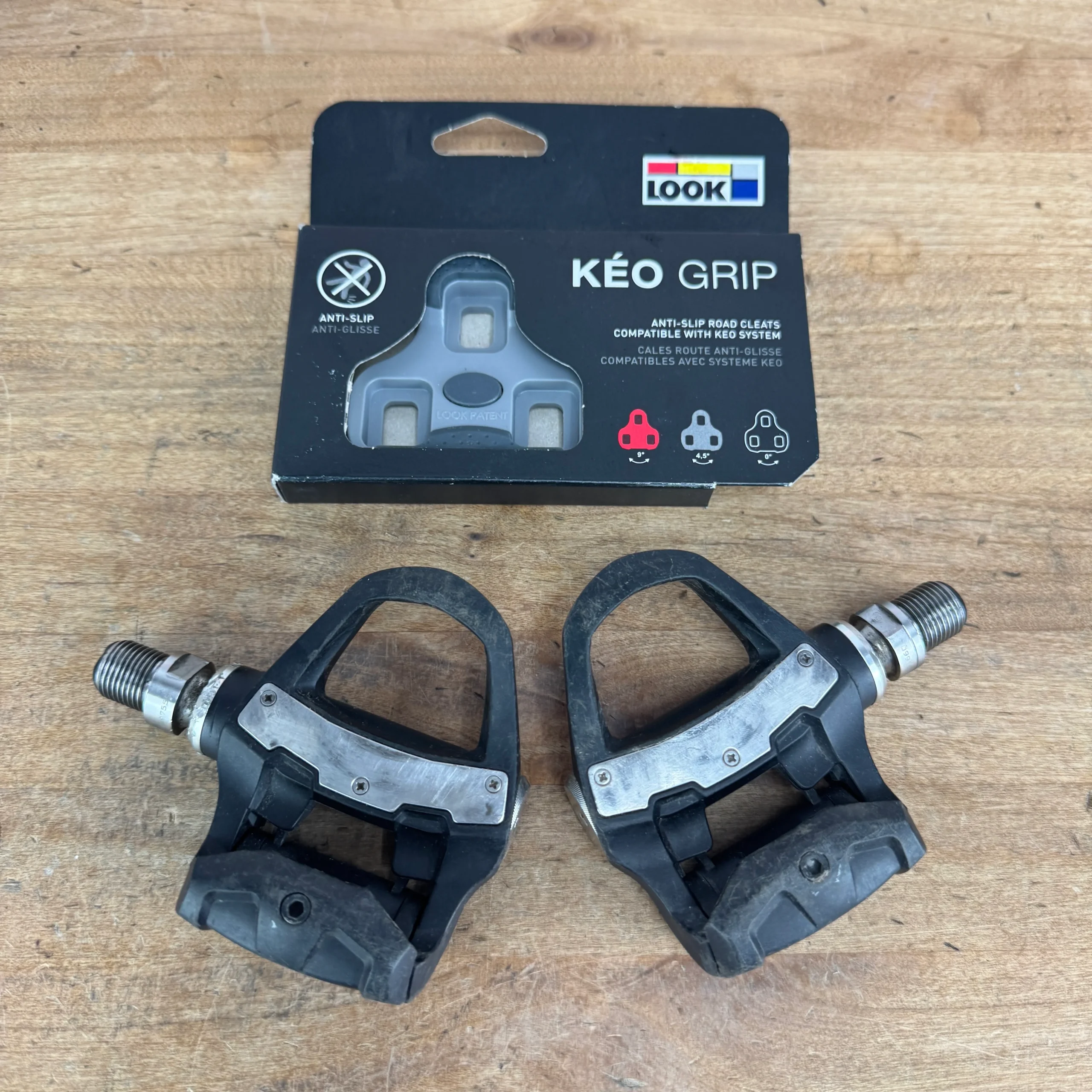 Garmin Vector 3 Clipless Dual Sided Power Meter Pedals + Cleats 321g