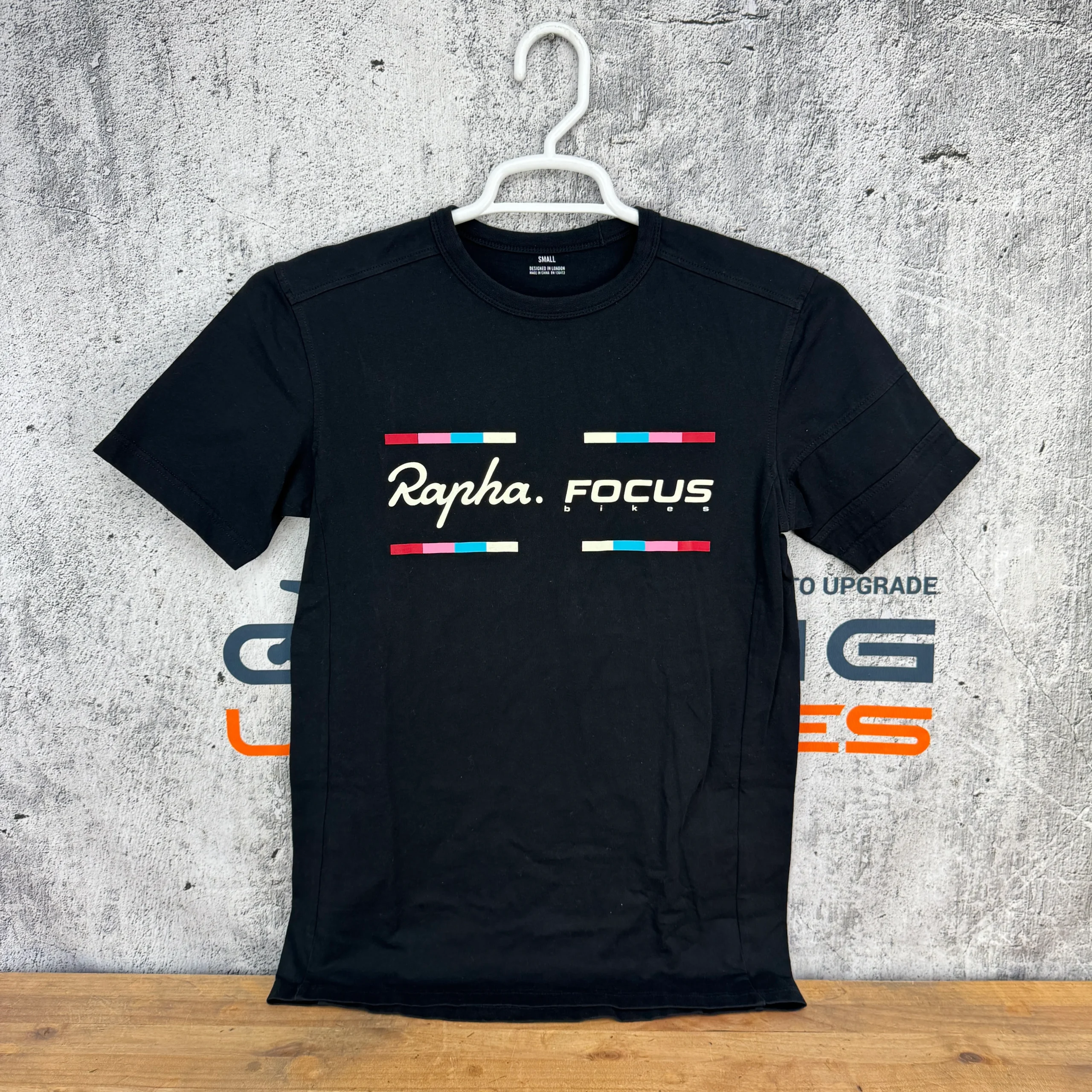 Worn Once! Rapha Focus Men's Small Black Short Sleeve Cycling T-Shirt
