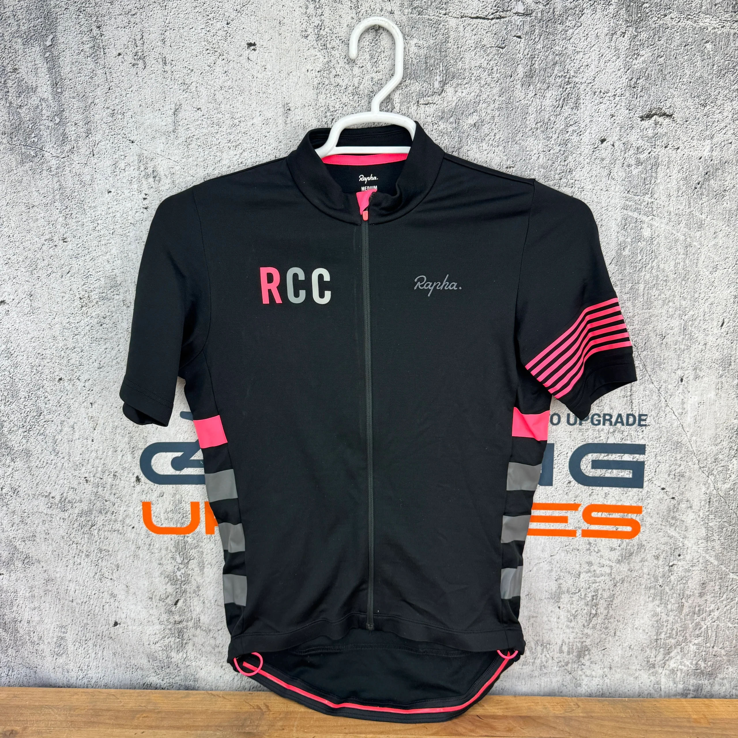 Worn Once! Rapha RCC Members Sportwool Men's Medium Short Sleeve Cycling Jersey
