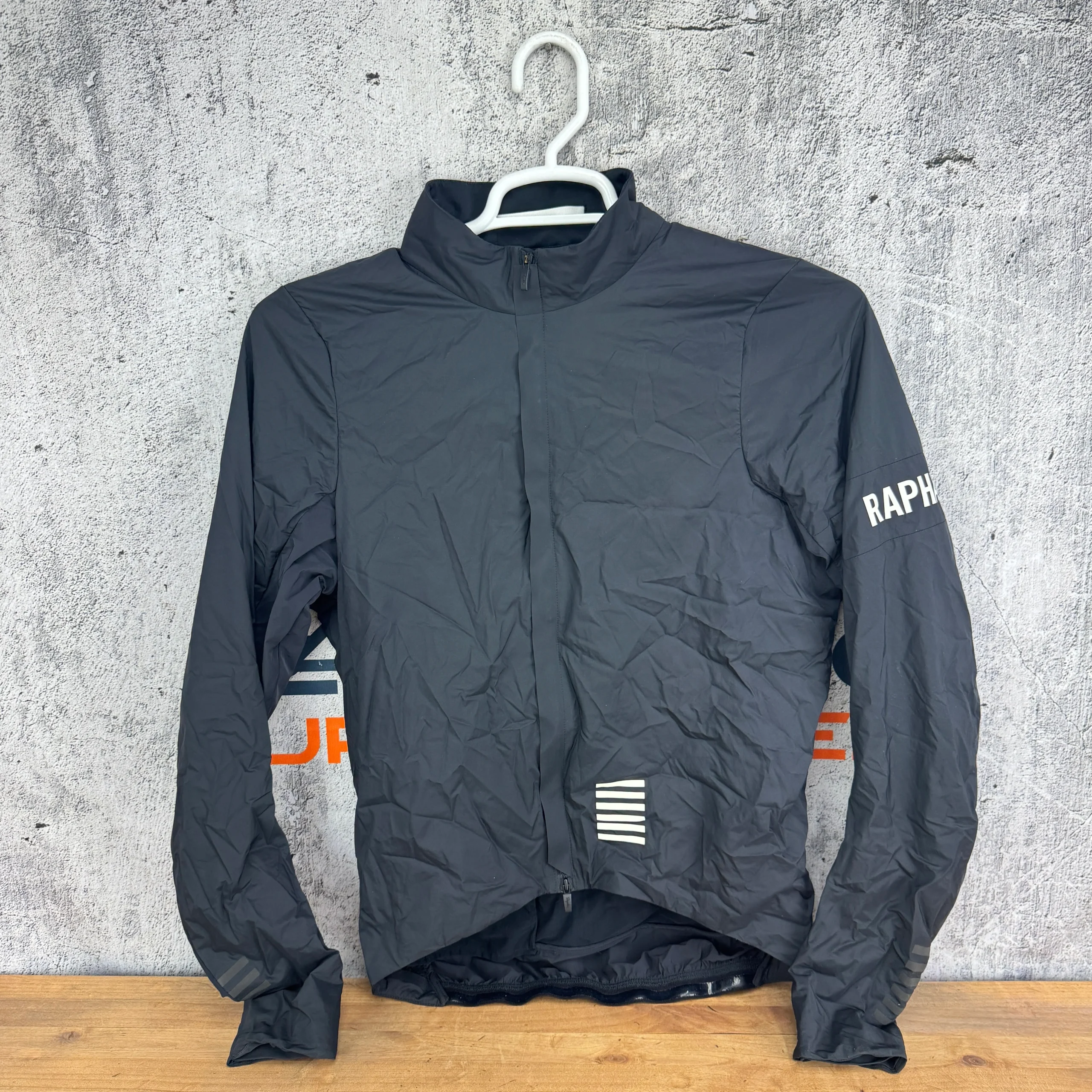 Light Use! Rapha Pro Team Insuated Men's Large Black Cycling Jacket