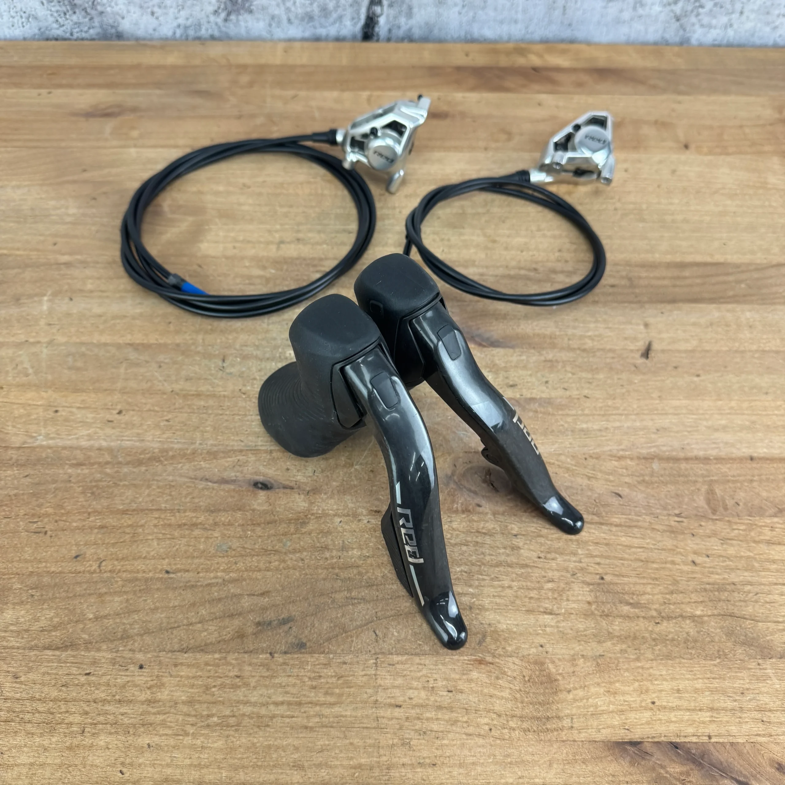 Low Mile! SRAM Red AXS E1 Electronic Hydraulic Shifters + Disc Brake Calipers