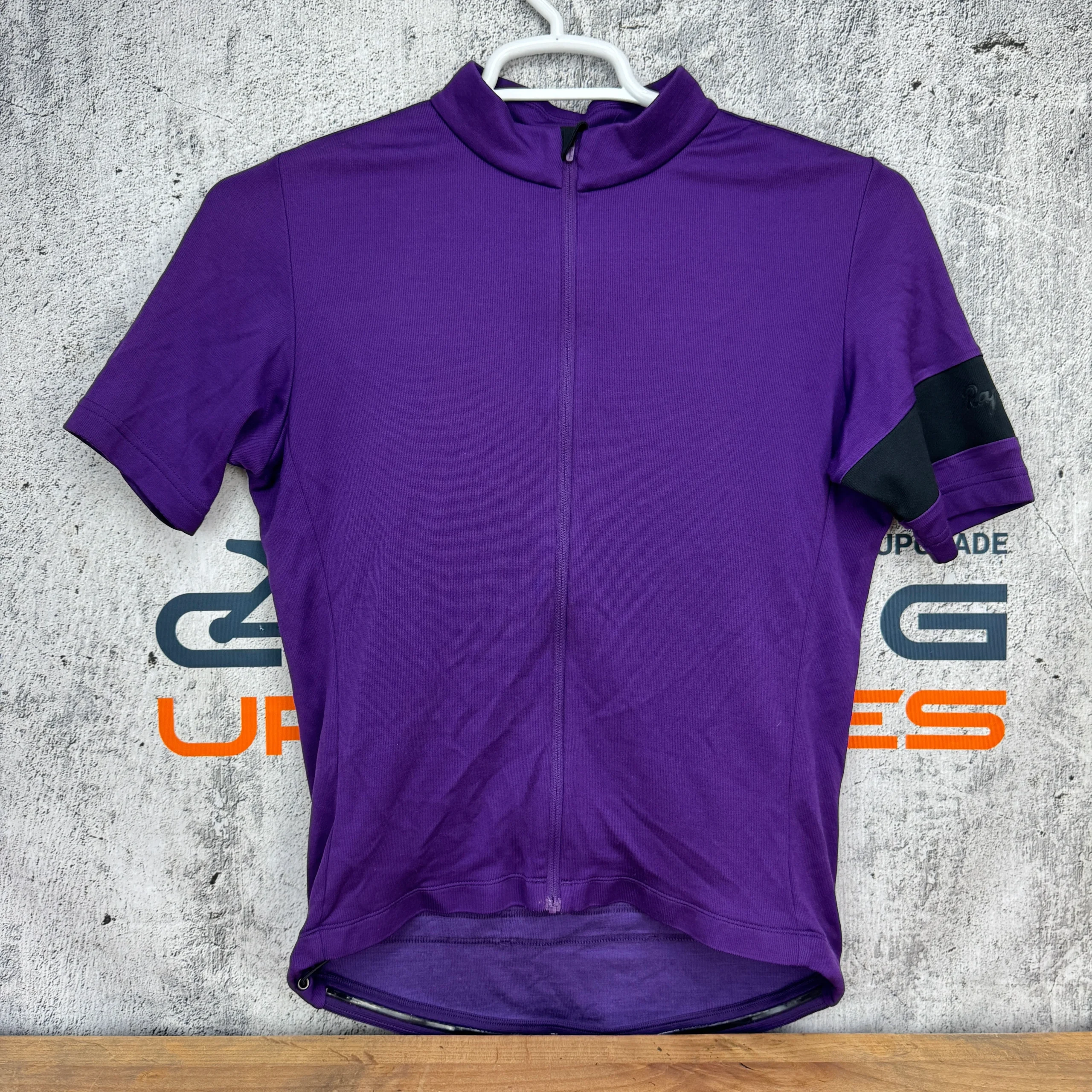 Light Use! Rapha Classic II Medium Men Purple Short Sleeve Merino Cycling Jersey