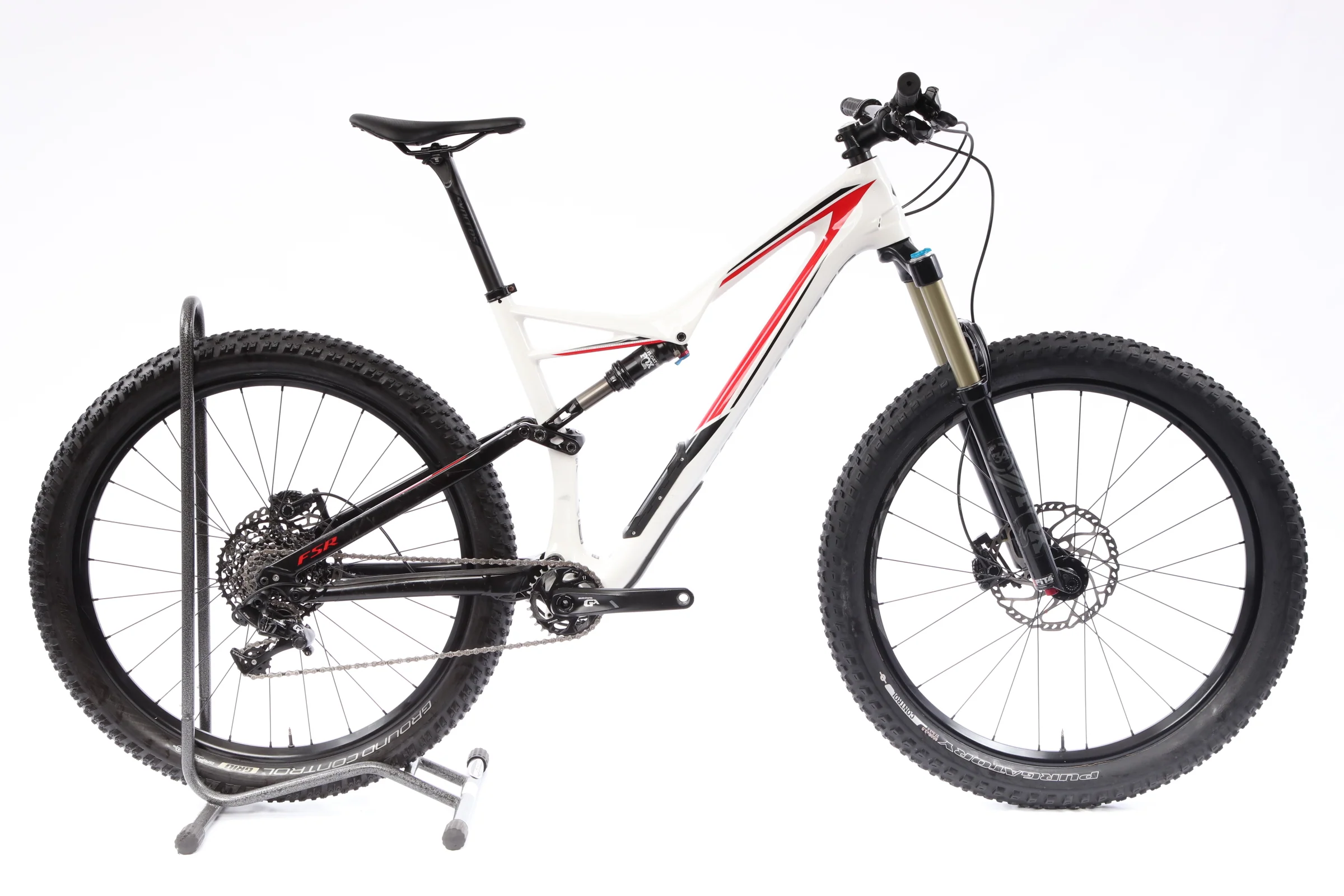 2016 Specialized Stumpjumper FSR Comp Carbon 6FattieMountain Bike - Large