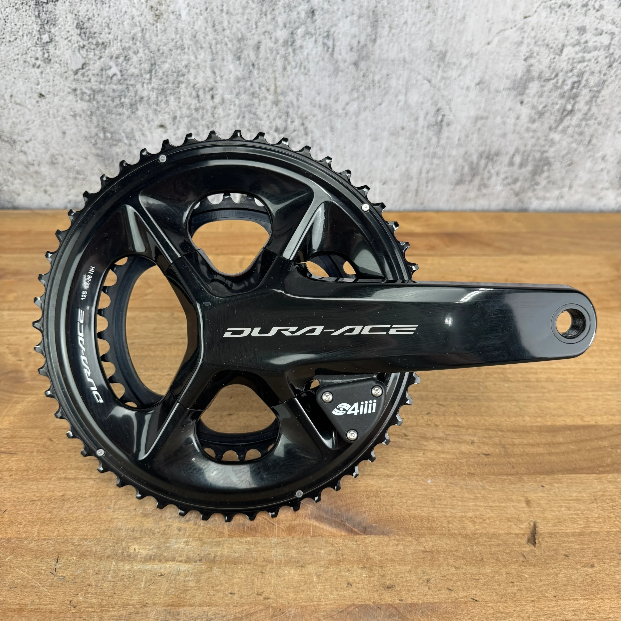 Shimano Dura-Ace FC-R9200 4iiii 172.5mm 52/36t Dual Sided Power Meter Crankset