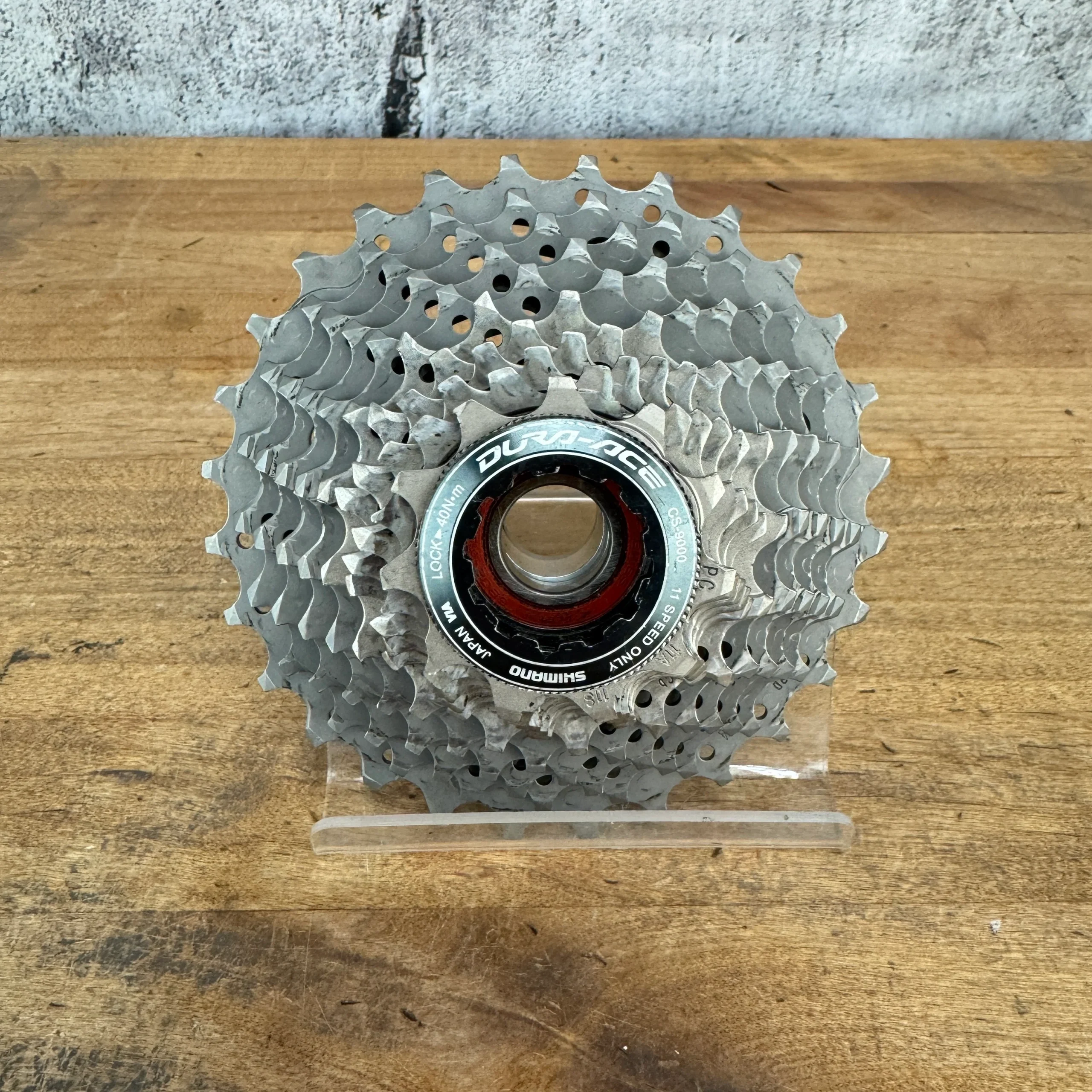 Shimano Dura Ace CS-9000 11-28t 11-Speed Bike Cassette "Light Wear" 199g