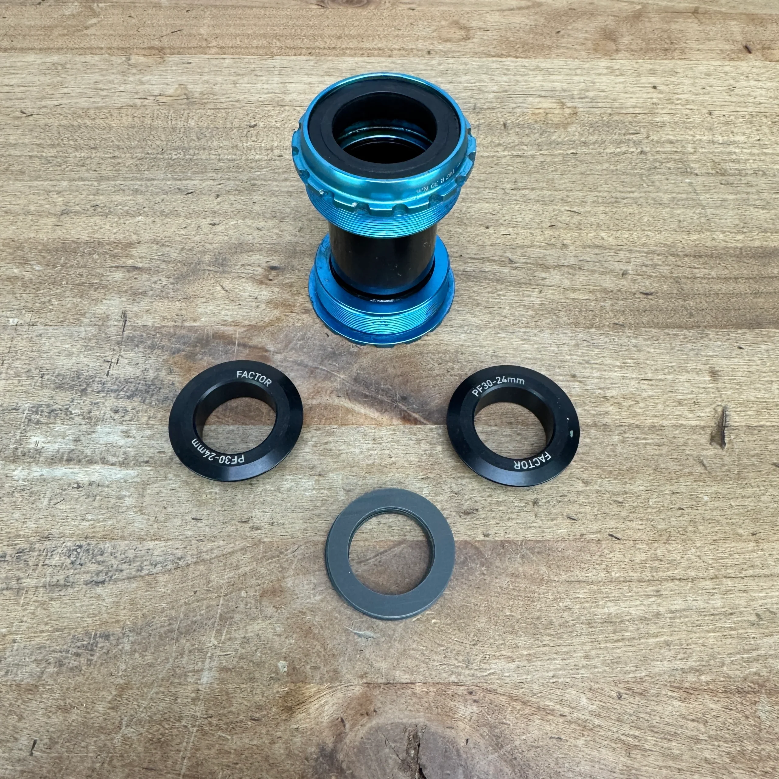 Ceramicspeed Threadfit T47a Blue Bottom Bracket for DUB & 24mm Spindles 121g