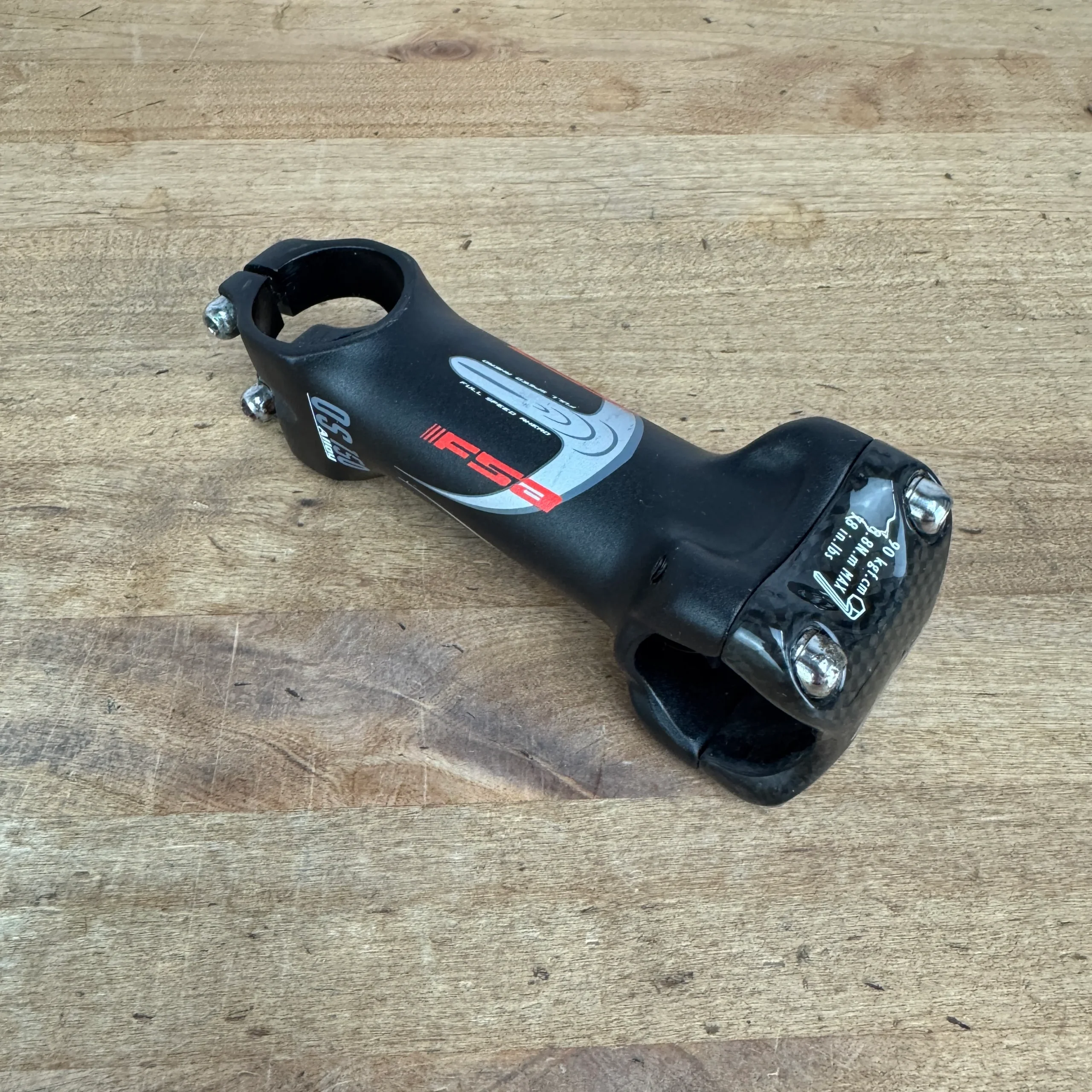 FSA OS 150 100mm Carbon Alloy ±6 Degree 31.8mm Bike Stem 1 1/8" 173g