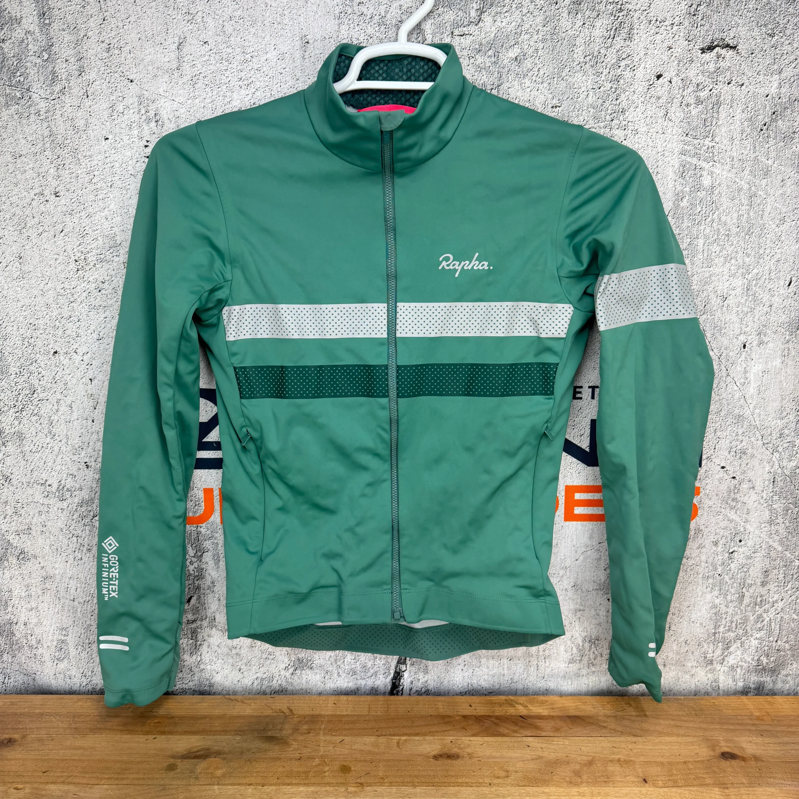 Rapha Brevet Infinium Men's Small Gore-Tex insulated Cold Weather Cycling Jacket