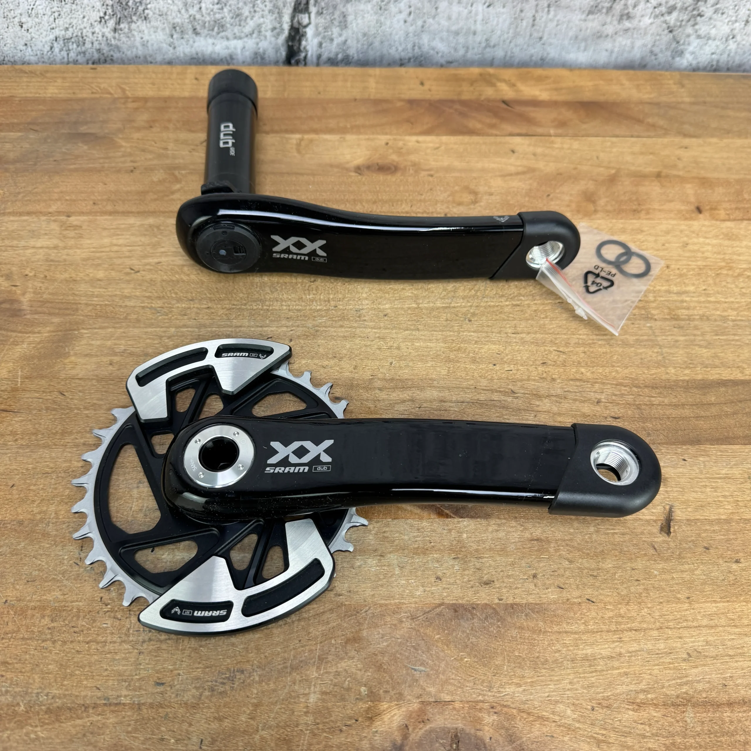 New! SRAM XX Eagle T-Type Quarq Carbon Power Meter 165mm 32t Crankset DUB Wide