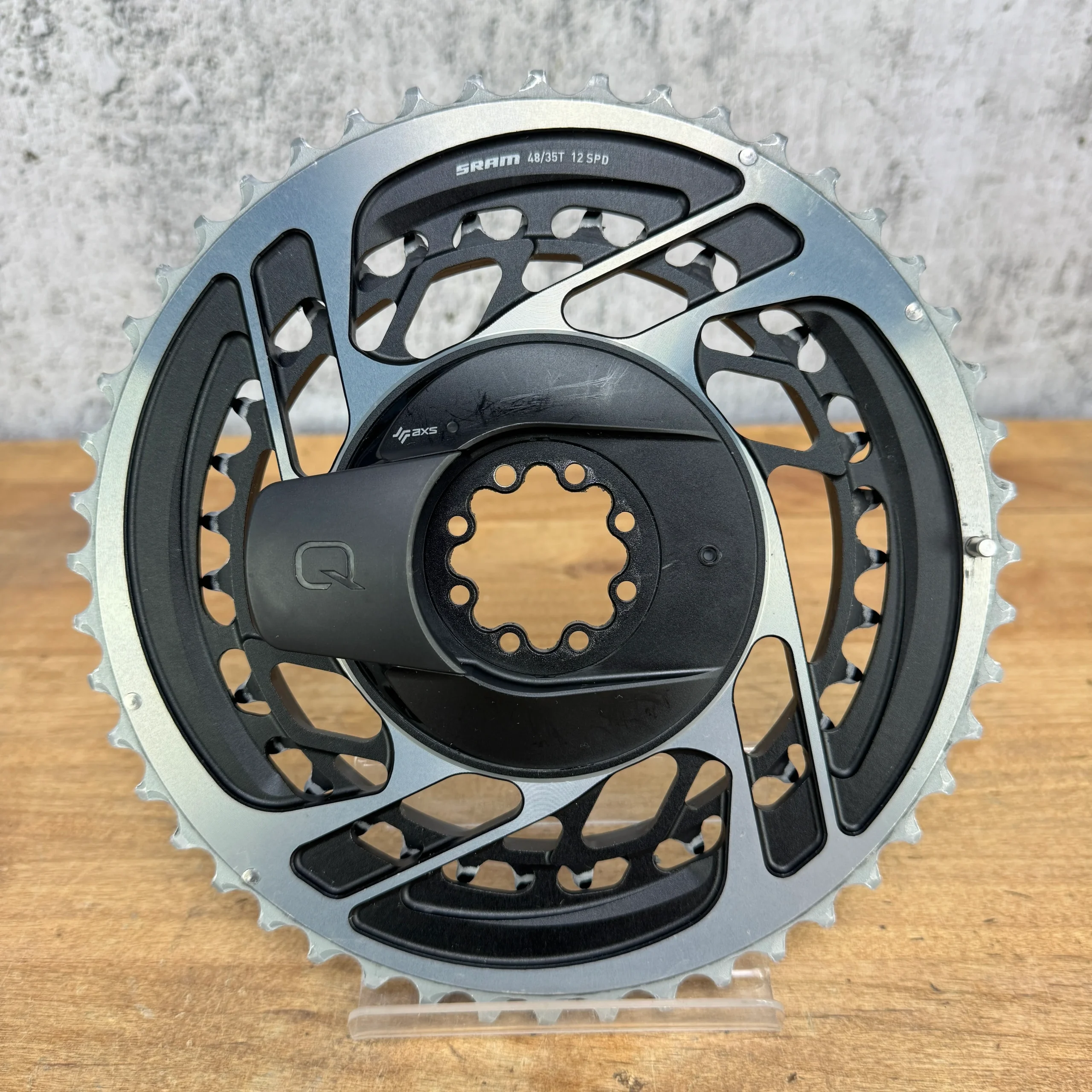 SRAM Red AXS D1 Quarq 48/35t 12-Speed 8-Bolt Power Meter Chainring Set 267g