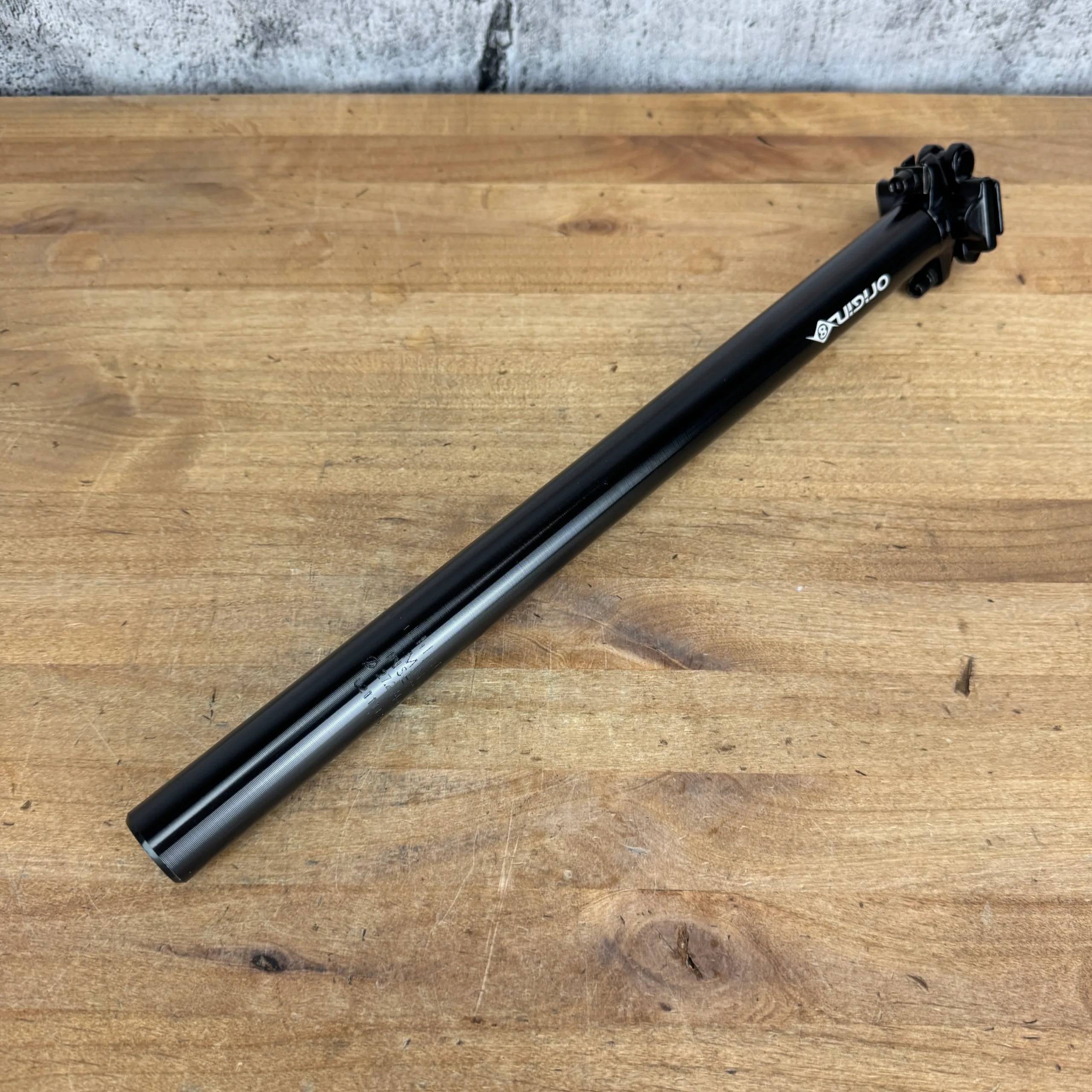 Origin 8 Alloy 27.2mm x 400mm Zero Setback Bike Seatpost 329g