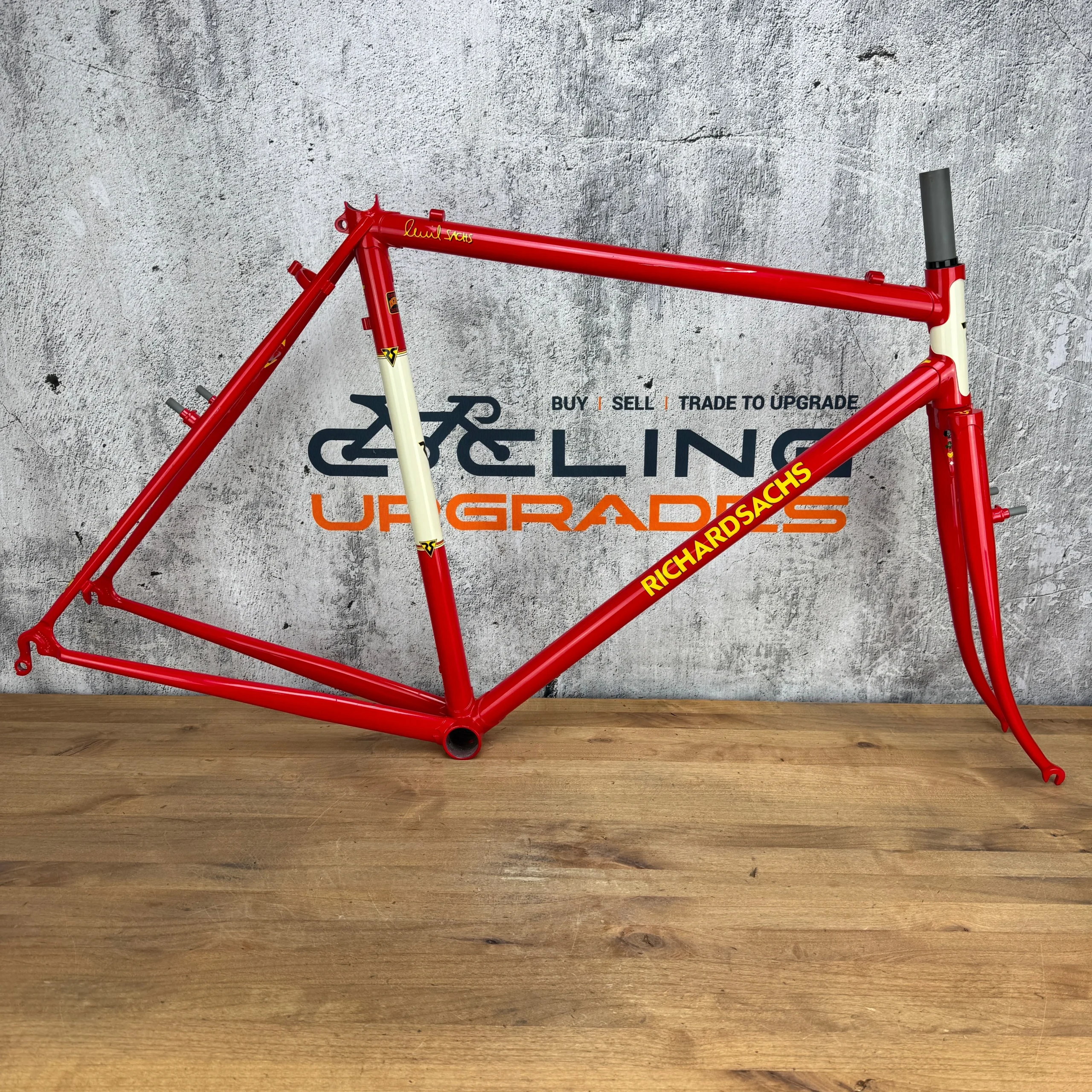 New! 2020 Richard Sachs Team Cyclocross Lugged Steel 54cm CX Frameset 700c