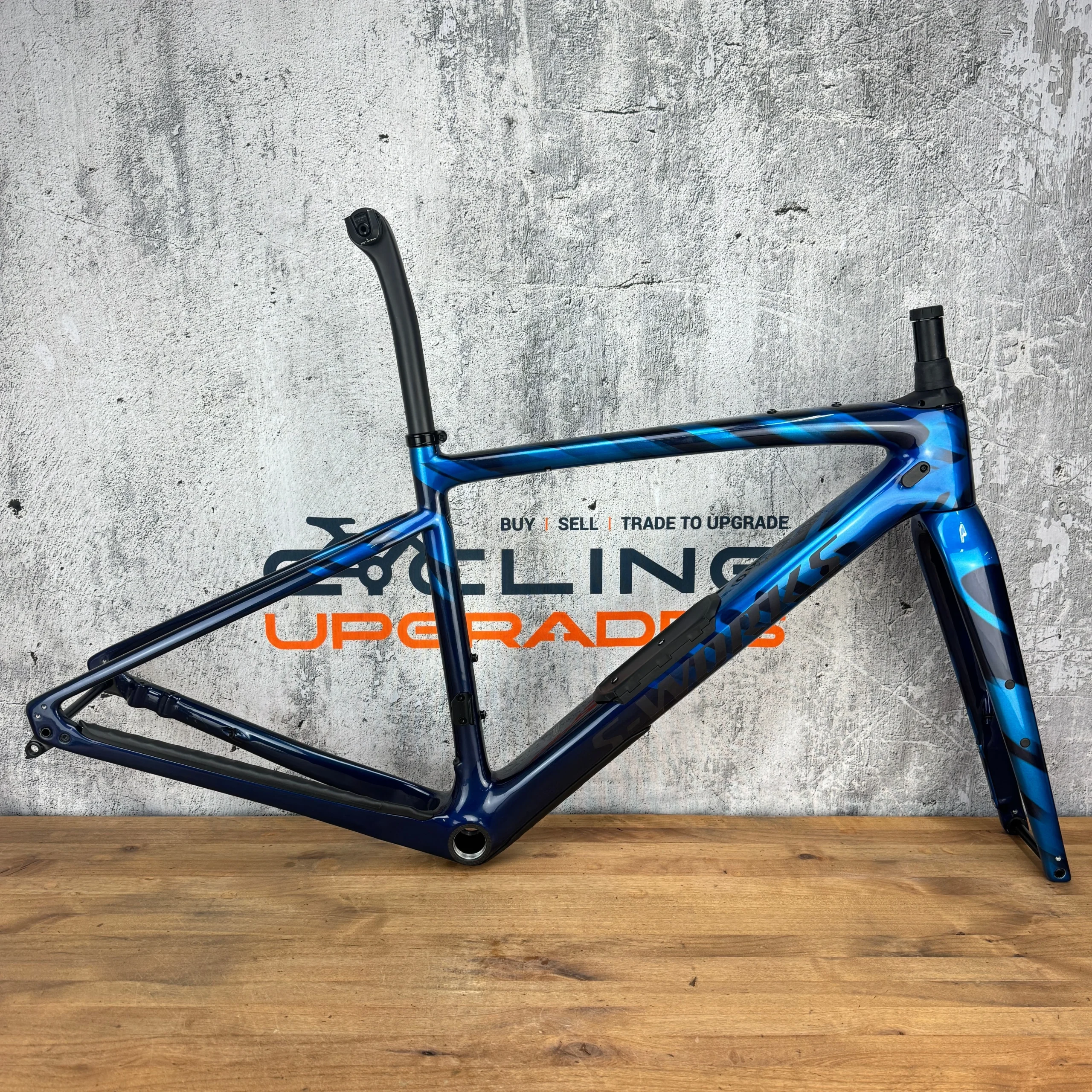 Ridden Once! 2022 Specialized S-works Diverge 52cm Carbon Disc Brake Frameset 2435g