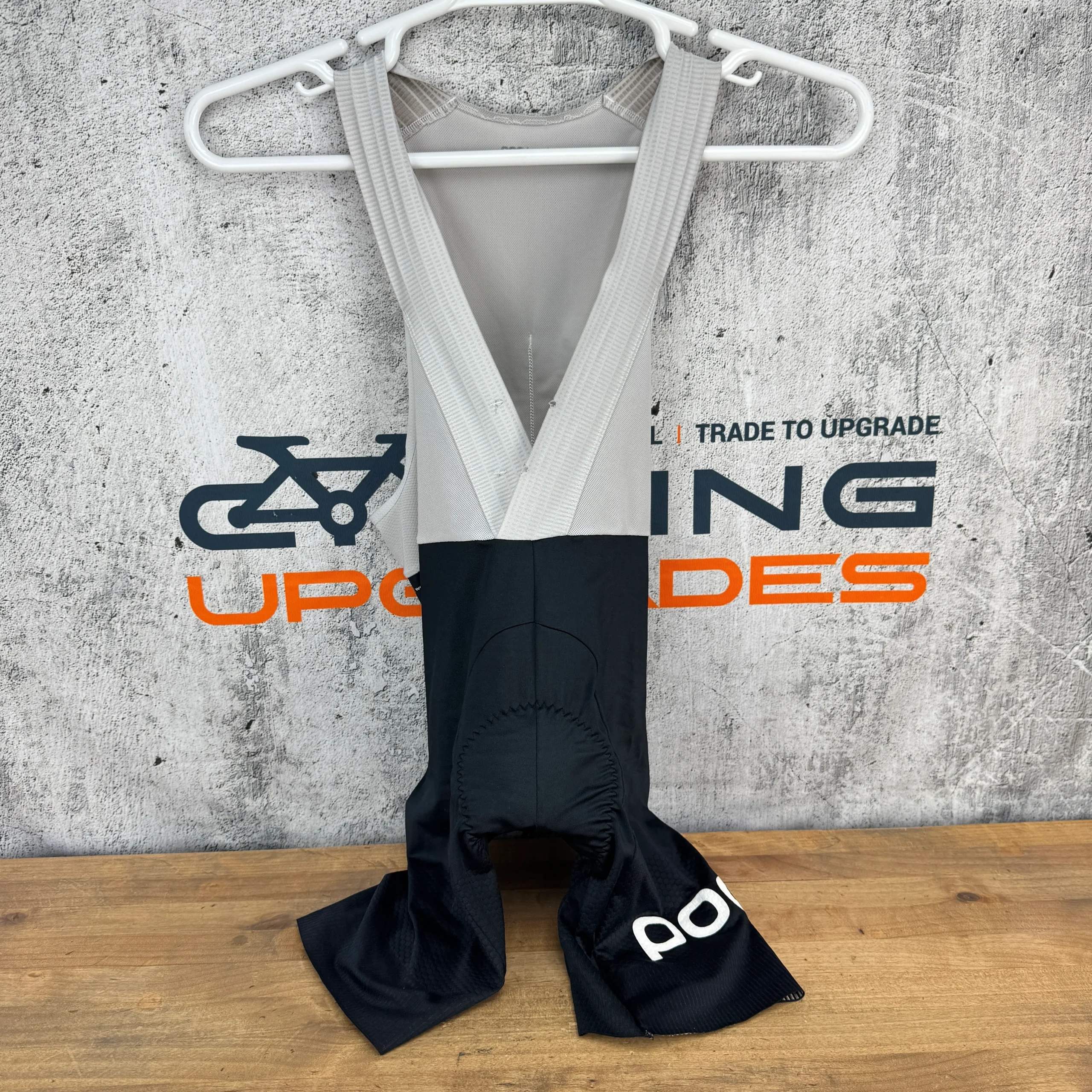 POC Essential Road VPDs Black/White Women's Small Cycling Bib Shorts w/ Pockets