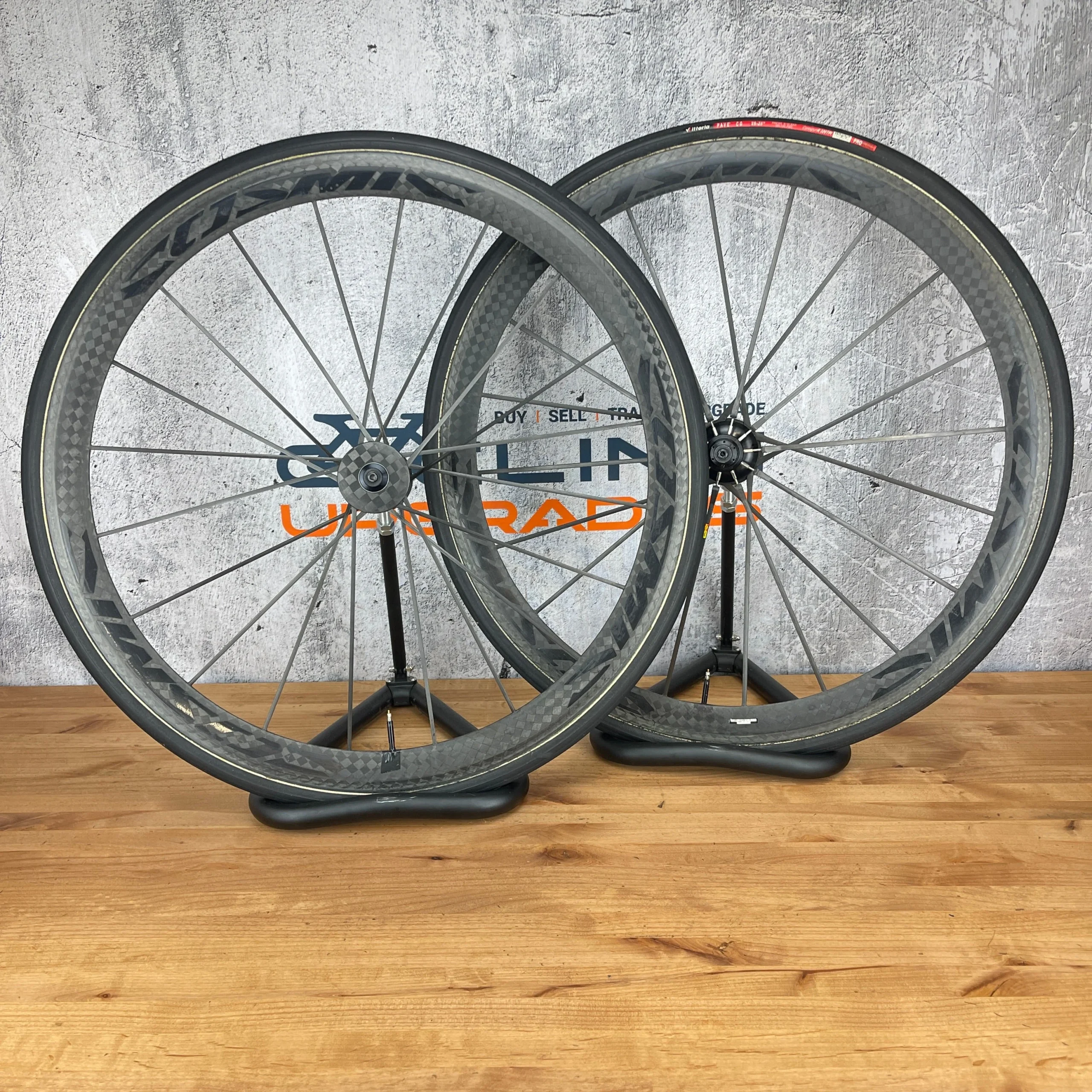 Mavic Cosmic Carbone Ultimate 40mm Carbon Tubular Wheelset 700c Rim Brake 1185g