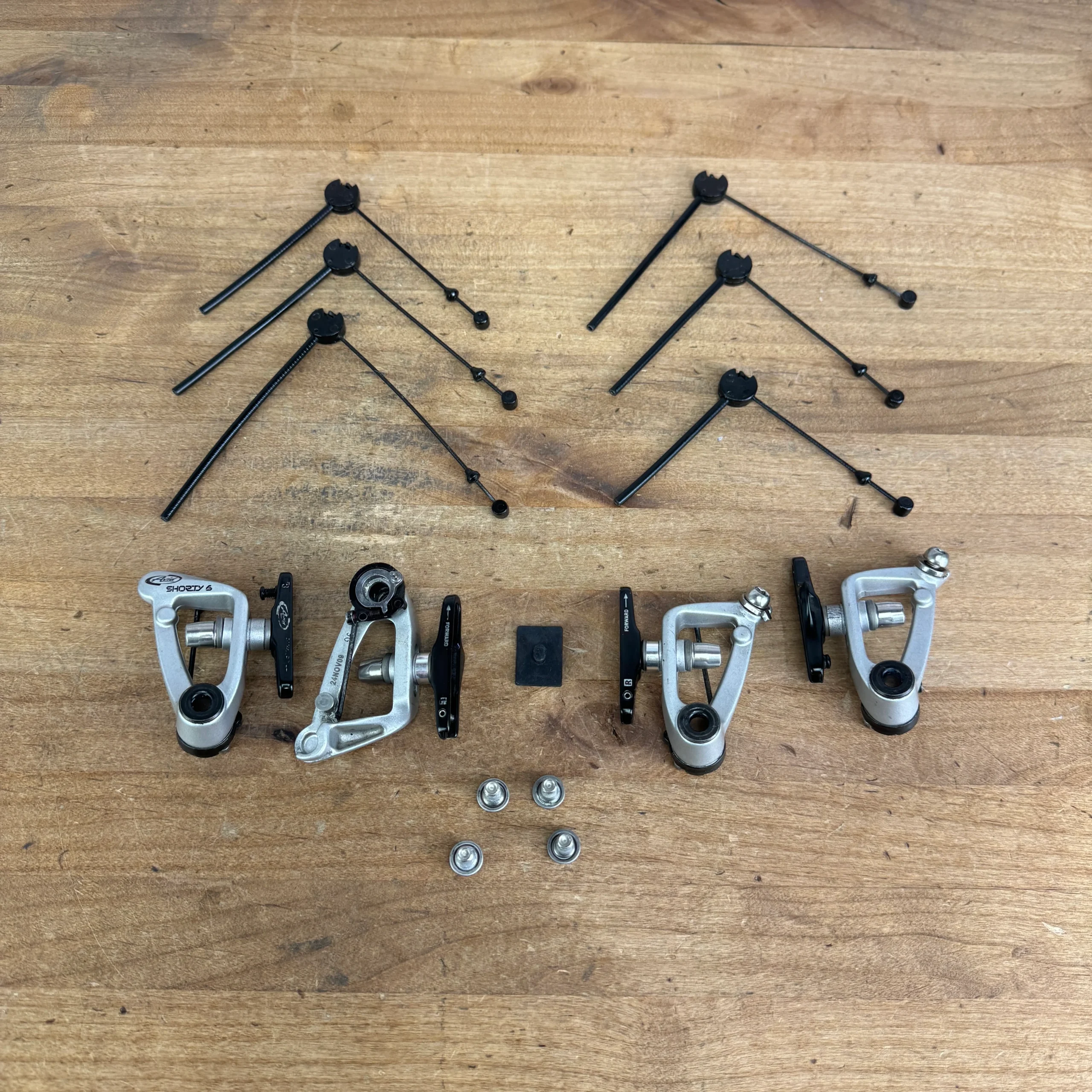Avid Shorty Cantilever Bike Brakeset Rim Brake Calipers 384g