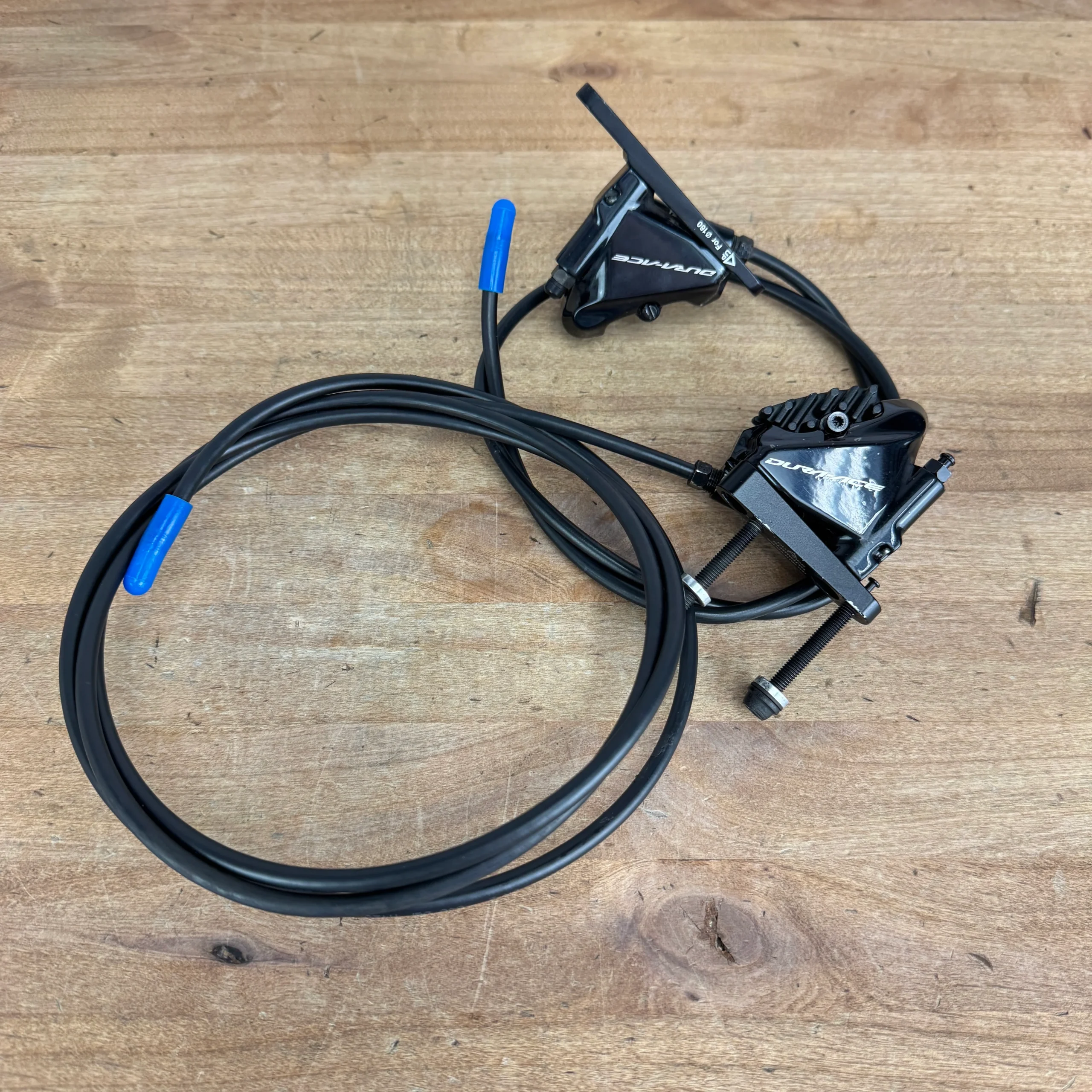 Shimano Dura Ace BR-R9170 Flat-Mount Hydraulic Disc Brake Calipers + Adapters